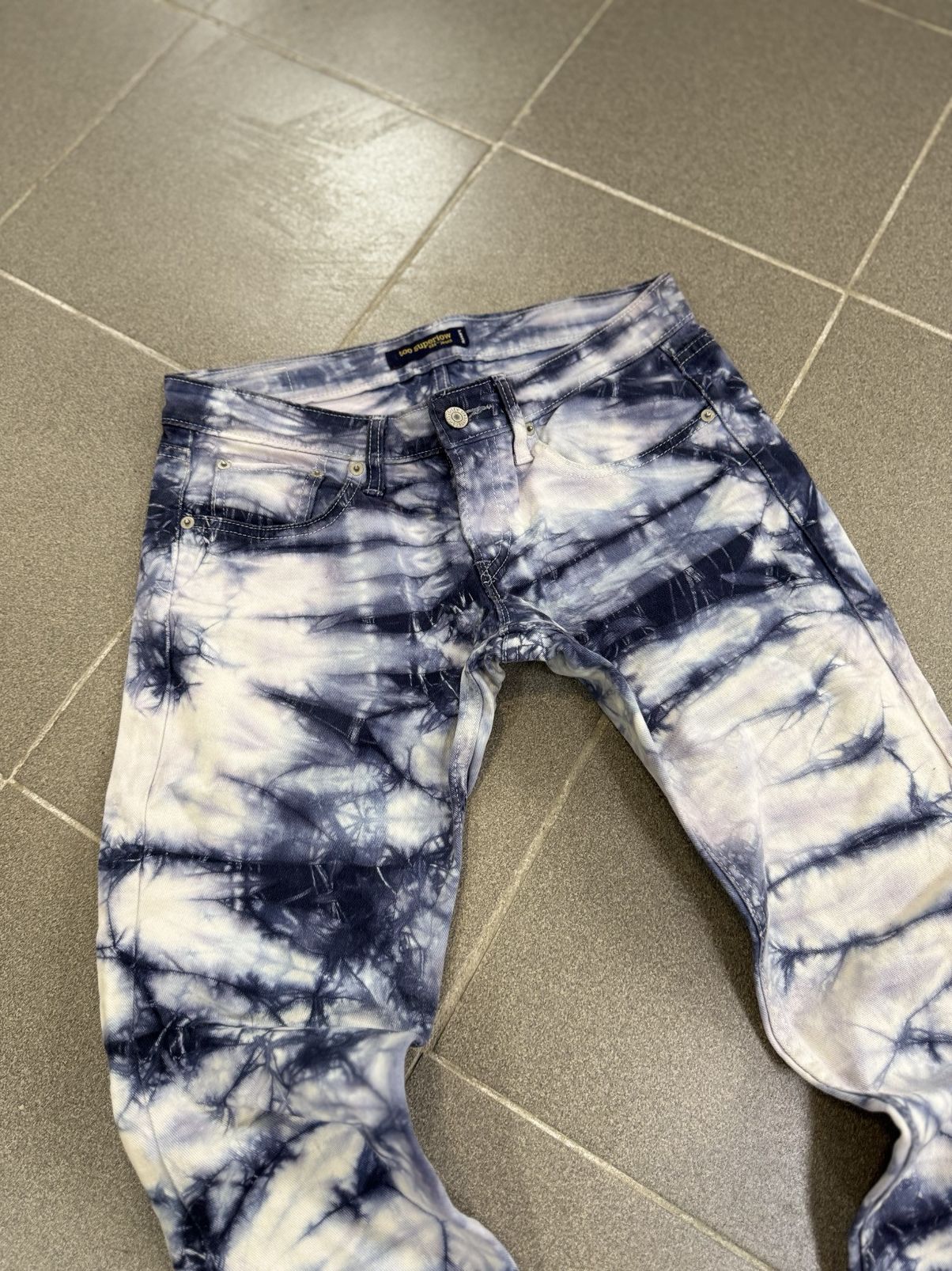 Levi's Custom bleached Levi’s 505 jeans Custom y2k streetwear Size 28" / US 6 / IT 42 - 2 Thumbnail