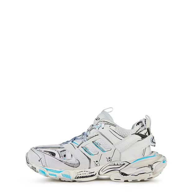 Balenciaga o1g2r1mq0924 Sneakers in Multicolor Size US 9 / IT 39 - 2 Thumbnail