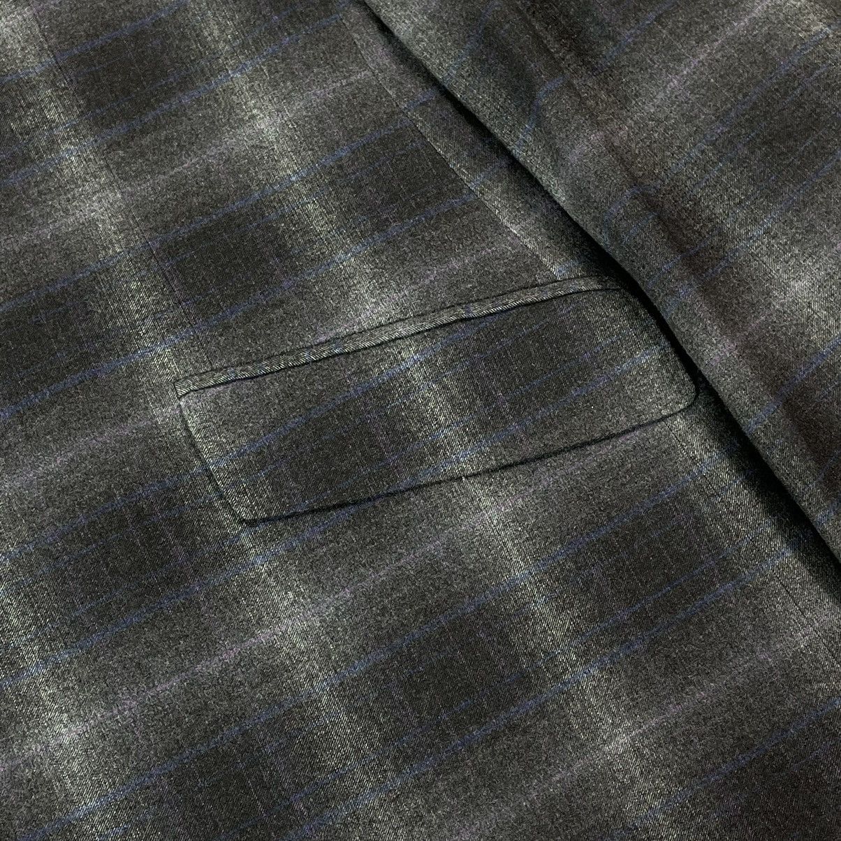 Armani Collezioni × Giorgio Armani Armani Collezioni Check Three Button Blazer Jacket Size 50R - 9 Thumbnail
