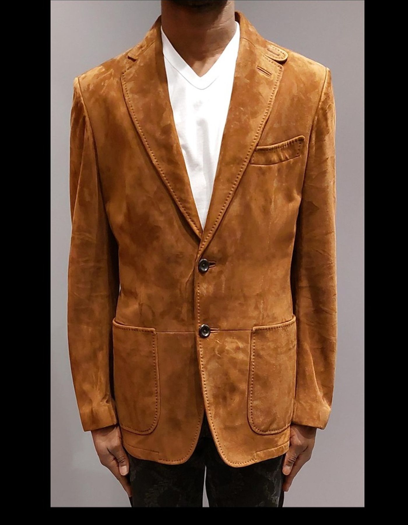 image of Tom Ford O1Loc1C0324 Be420-M05 Outwear Jacket In Camel, Men's (Size Medium)