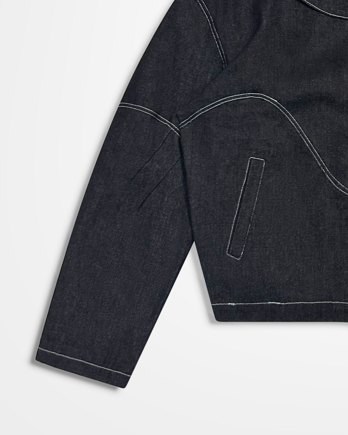 Lueder Lueder, SS25 Raw Denim Hooded Ranger Jacket Size US L / EU 52-54 / 3 - 6 Thumbnail