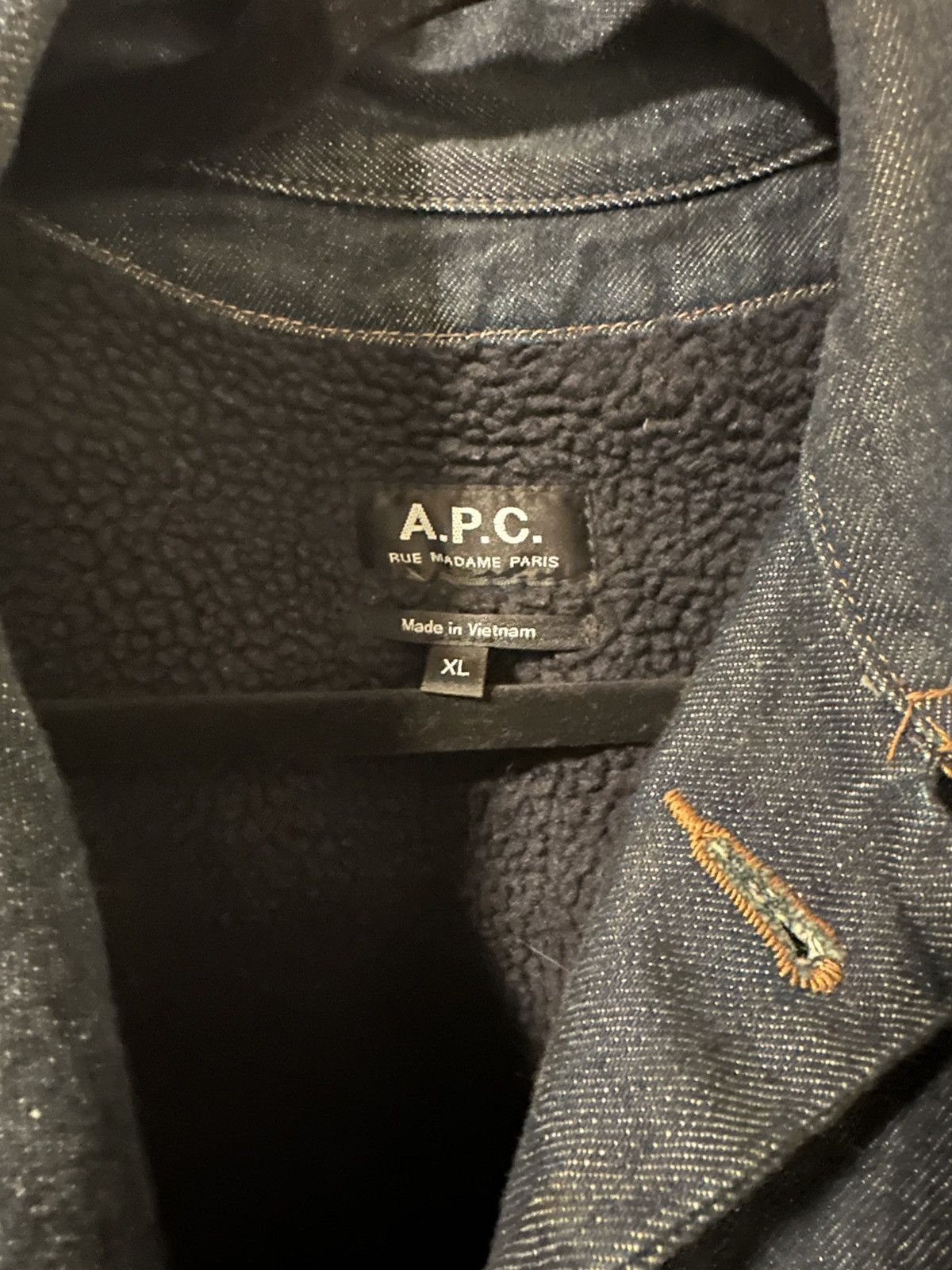 A.P.C. A.P.C. Denim Jacket Size US XL / EU 56 / 4 - 3 Thumbnail