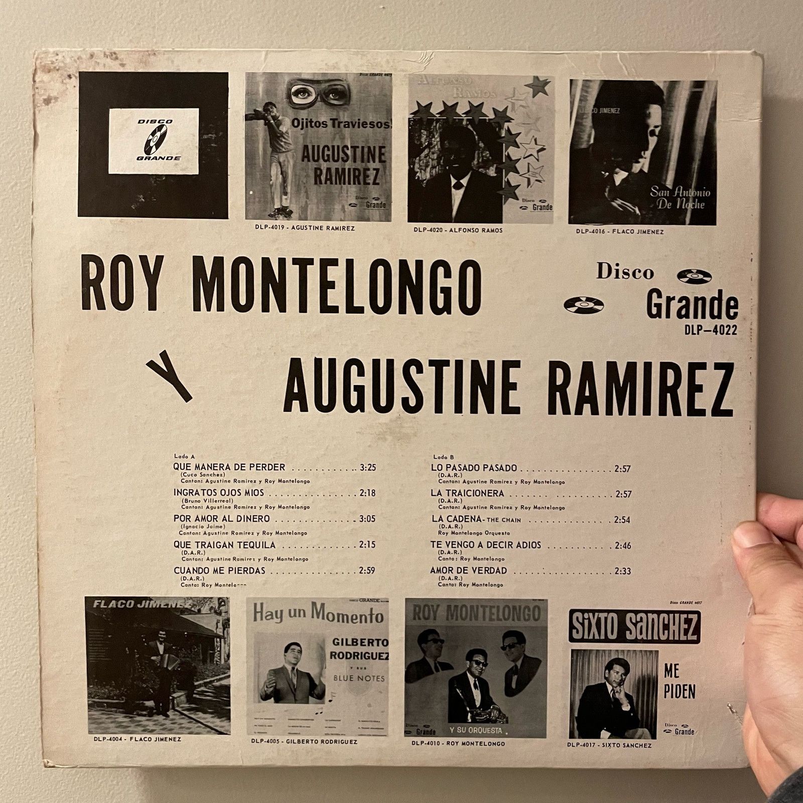 Other Augustine Ramirez / Roy Montelongo y su Orquesta LP record Size ONE SIZE - 2 Thumbnail