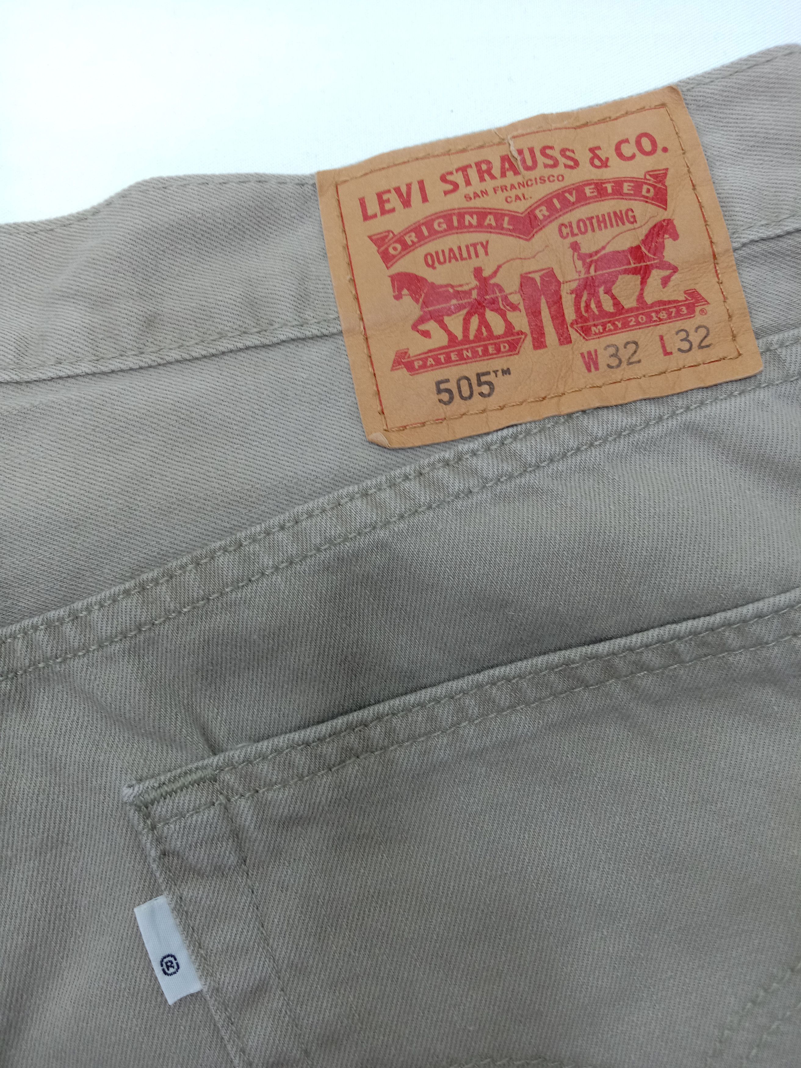 Levi's Vintage Levi's 505 Regular Fit Denim Size US 32 / EU 48 - 14 Thumbnail