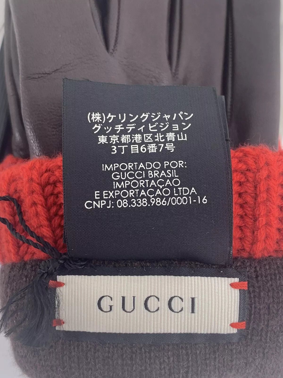 Gucci new Gucci Gloves Size-8,5-S- 432307 Size ONE SIZE - 8 Thumbnail