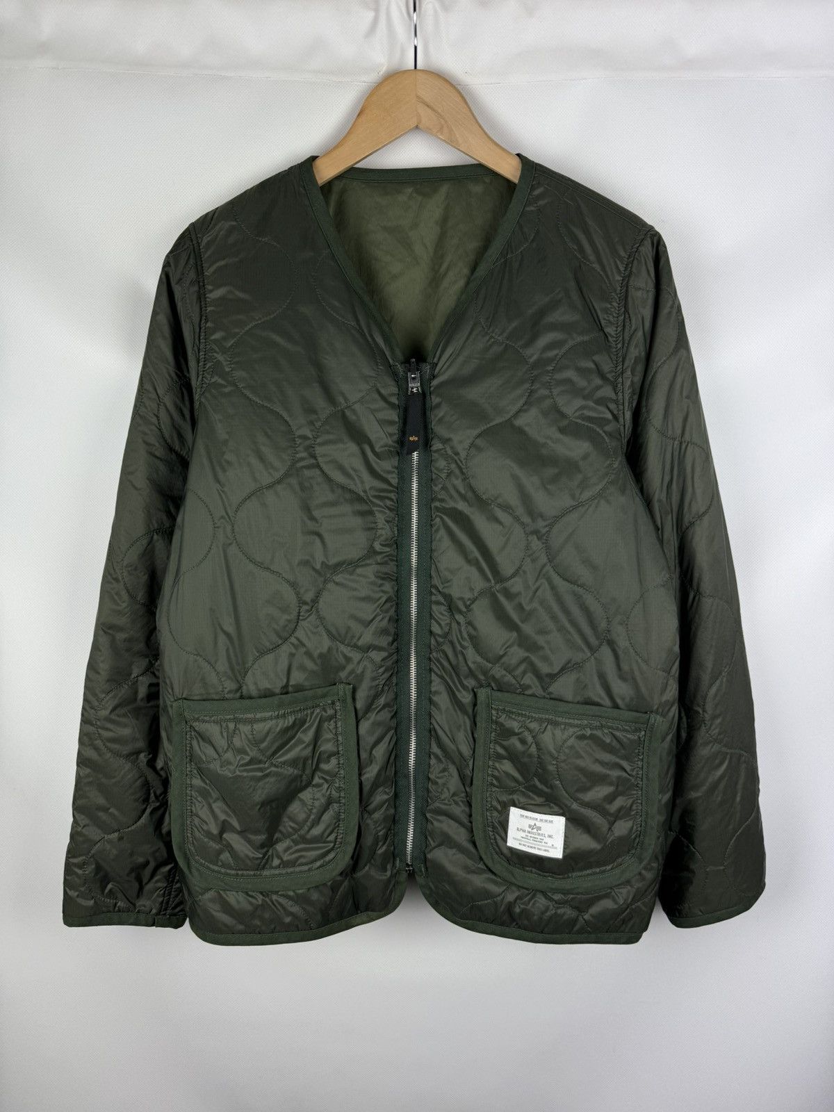 Alpha Industries Alpha Industries Reversible Quilted Liner Bomber Jacket Size US L / EU 52-54 / 3 - 1 Thumbnail