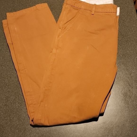 Levi's Levi's High Rise Relaxed Zippered Sz 36 x 32 Tan Pants w Poc Size US 36 / EU 52 - 1 Thumbnail