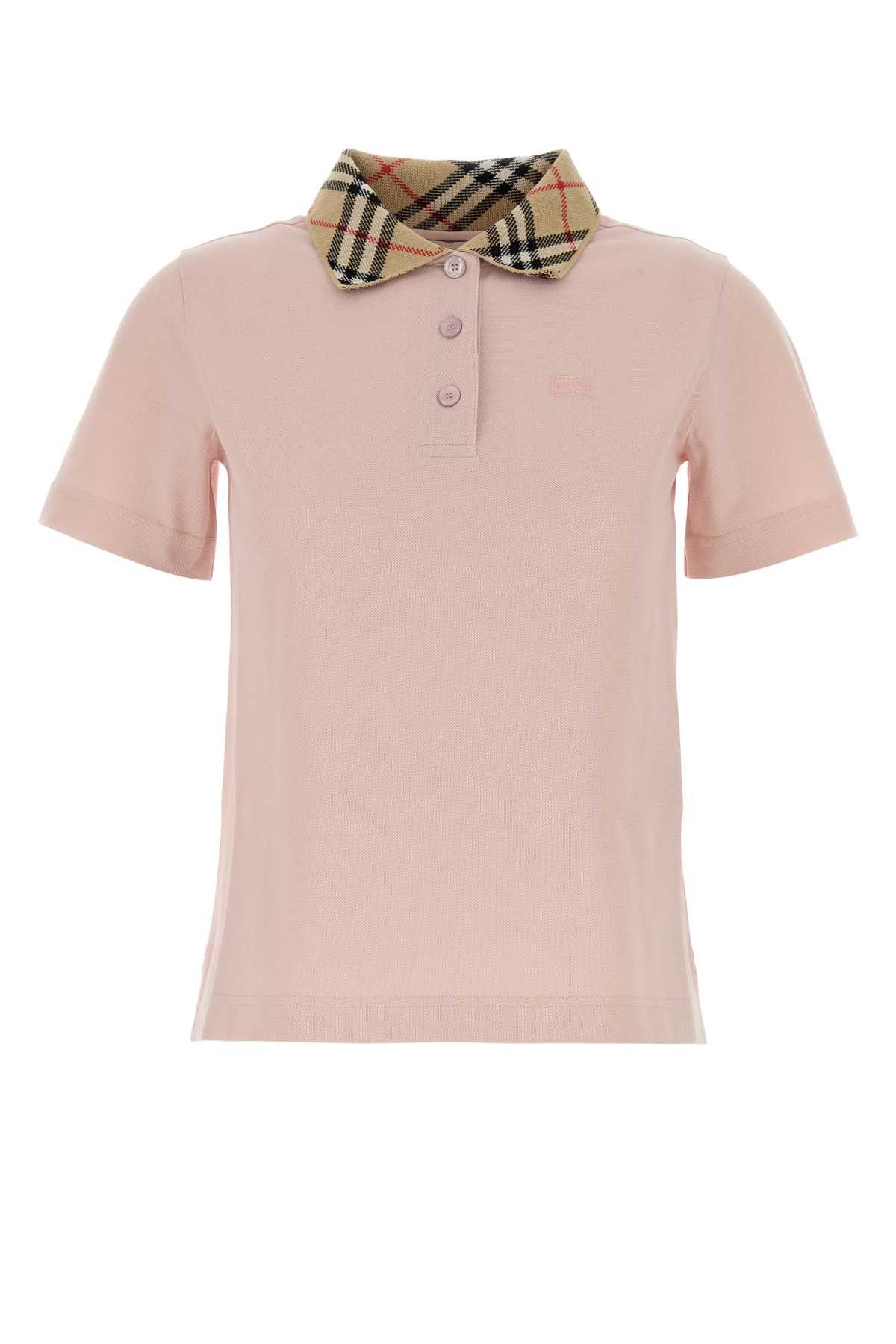 Pink Piquet Polo Shirt, Women's (Size M)