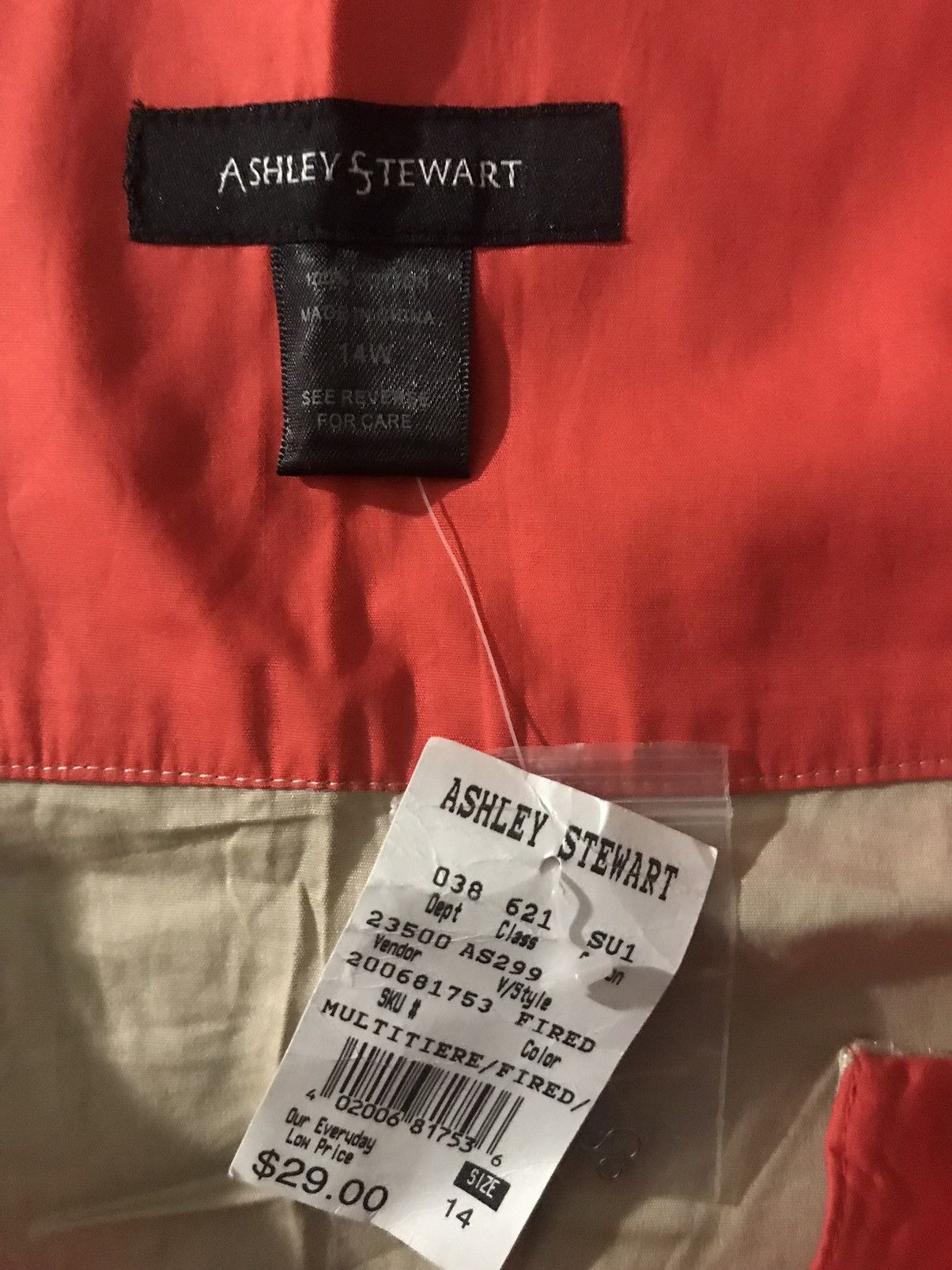 Other Ashley Stewart Multitiere Fired V style Skirt. NWT Size 14 Size 36" / US 14 / IT 50 - 4 Thumbnail