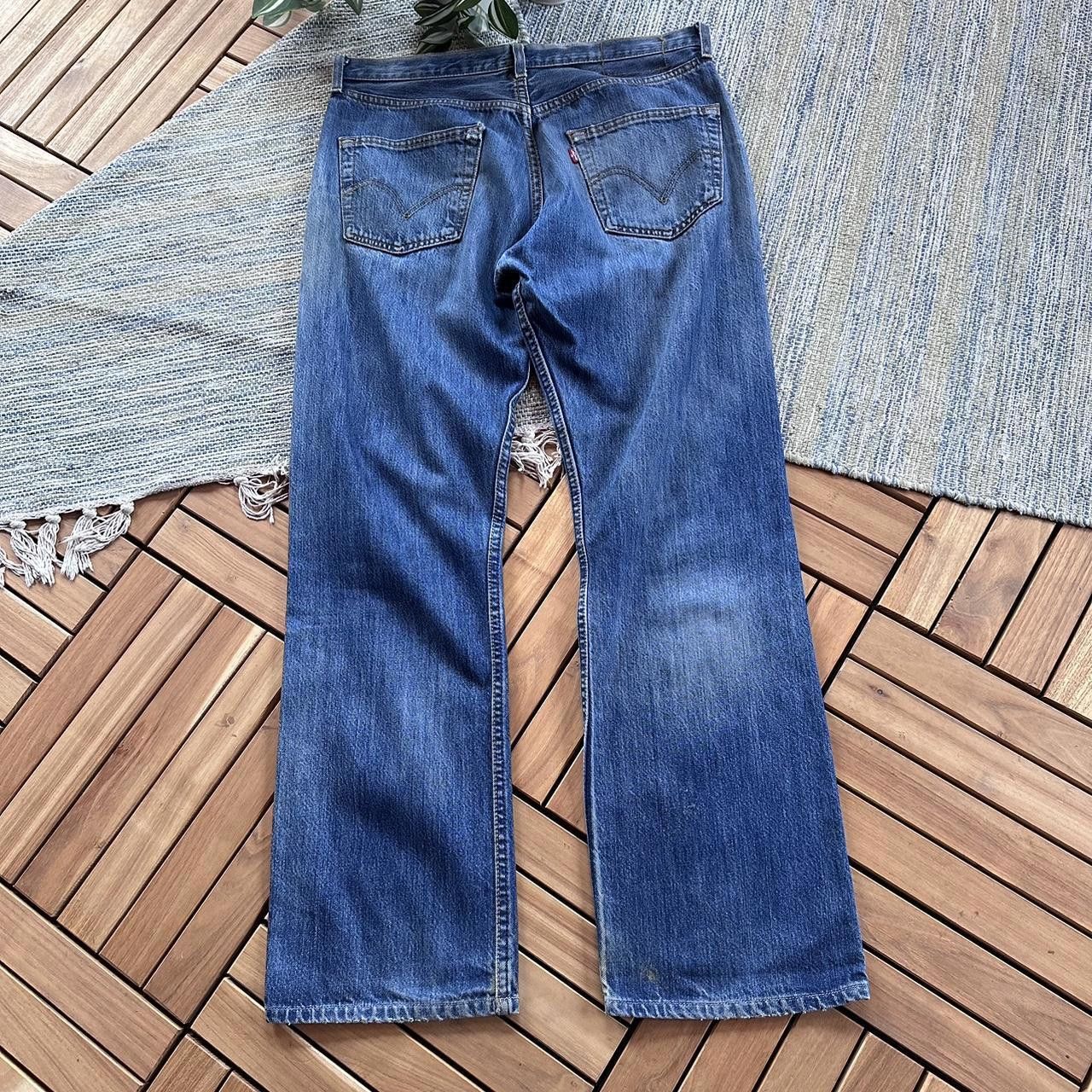 Levi's Vintage Y2K Levis Distressed Faded Denim Pants Trousers Size US 33 - 1 Thumbnail