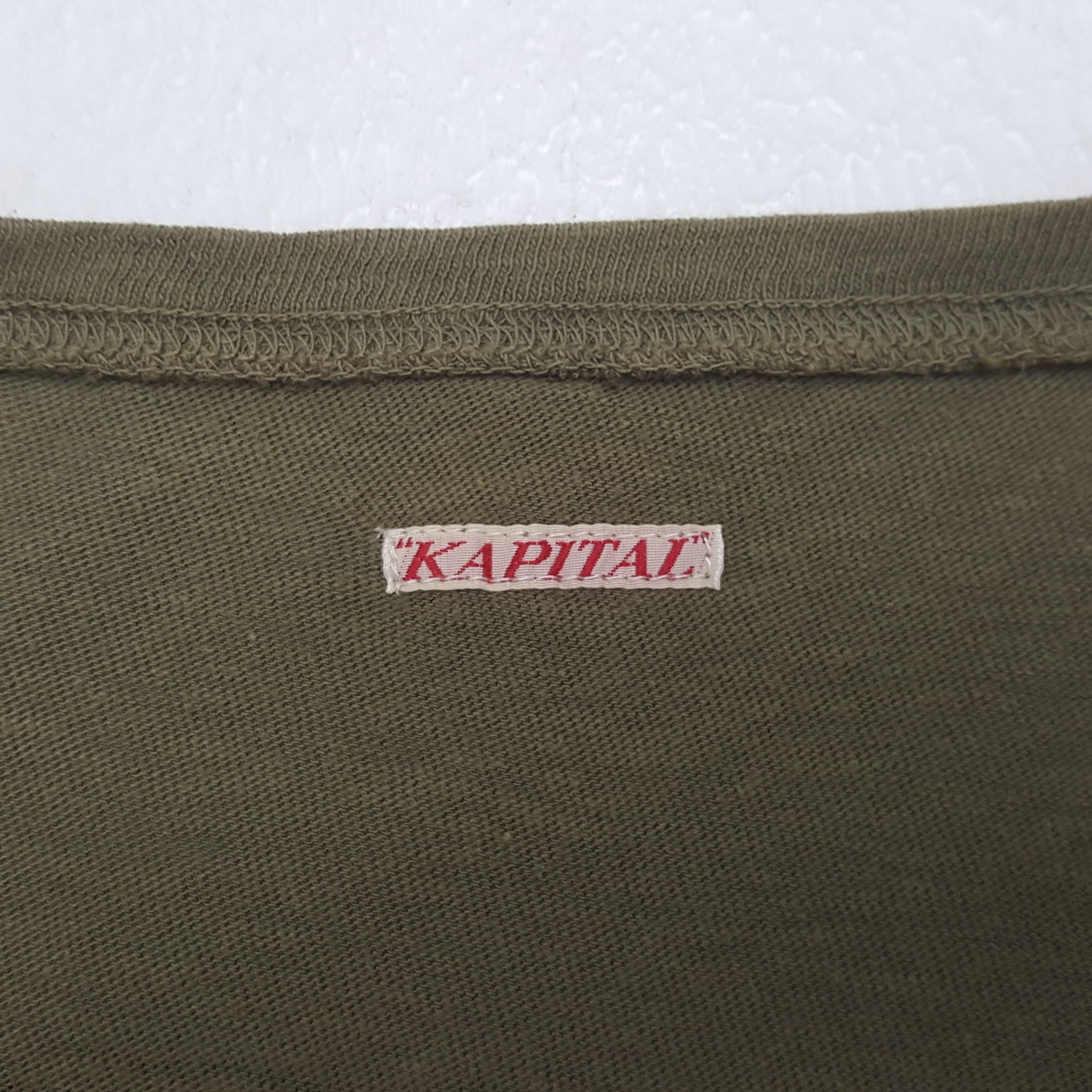 Kapital Vintage Kapital Japanese Fashion Brand T-Shirt C301N4 Size XL / US 12-14 / IT 48-50 - 5 Thumbnail