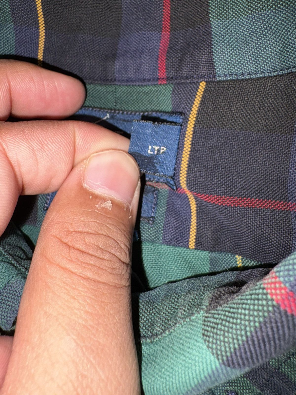 Ralph Lauren VTG Ralph Lauren Blake "Scottie Dog" Plaid Button Down Shirt Size US L / EU 52-54 / 3 - 7 Thumbnail
