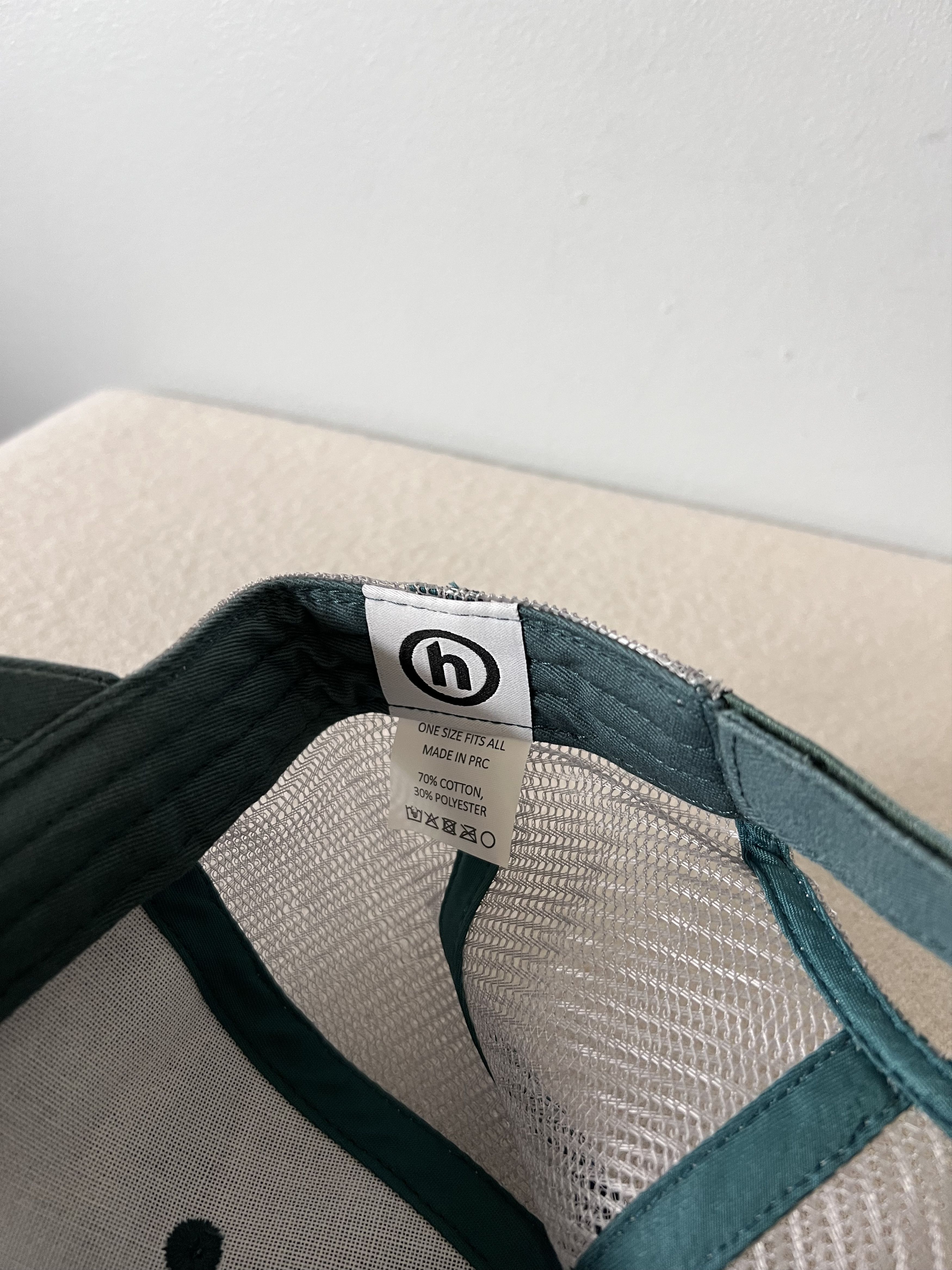 HIDDEN Hidden NY Ranger Trucker Hat in Faded Green Size ONE SIZE - 6 Thumbnail
