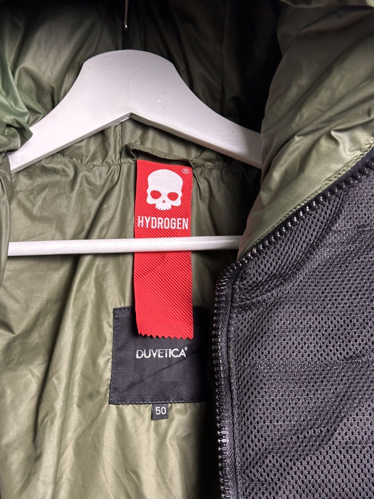 Duvetica Duvetica x Hydrogen Down Mesh Puffer Jacket Size US M / EU 48-50 / 2 - 8 Thumbnail