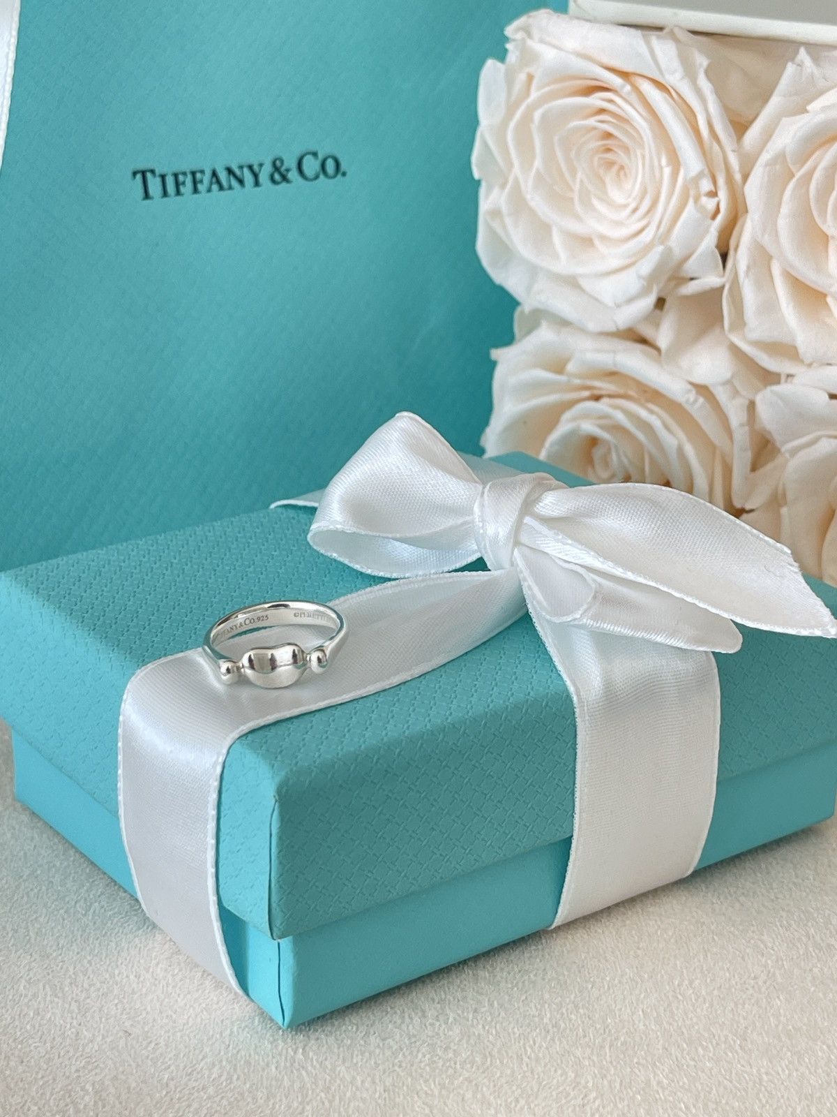 Tiffany & Co. Tiffany & Co. Elsa Peretti Bean Ring Silver 6.5 NEW $490 Size ONE SIZE - 11 Thumbnail