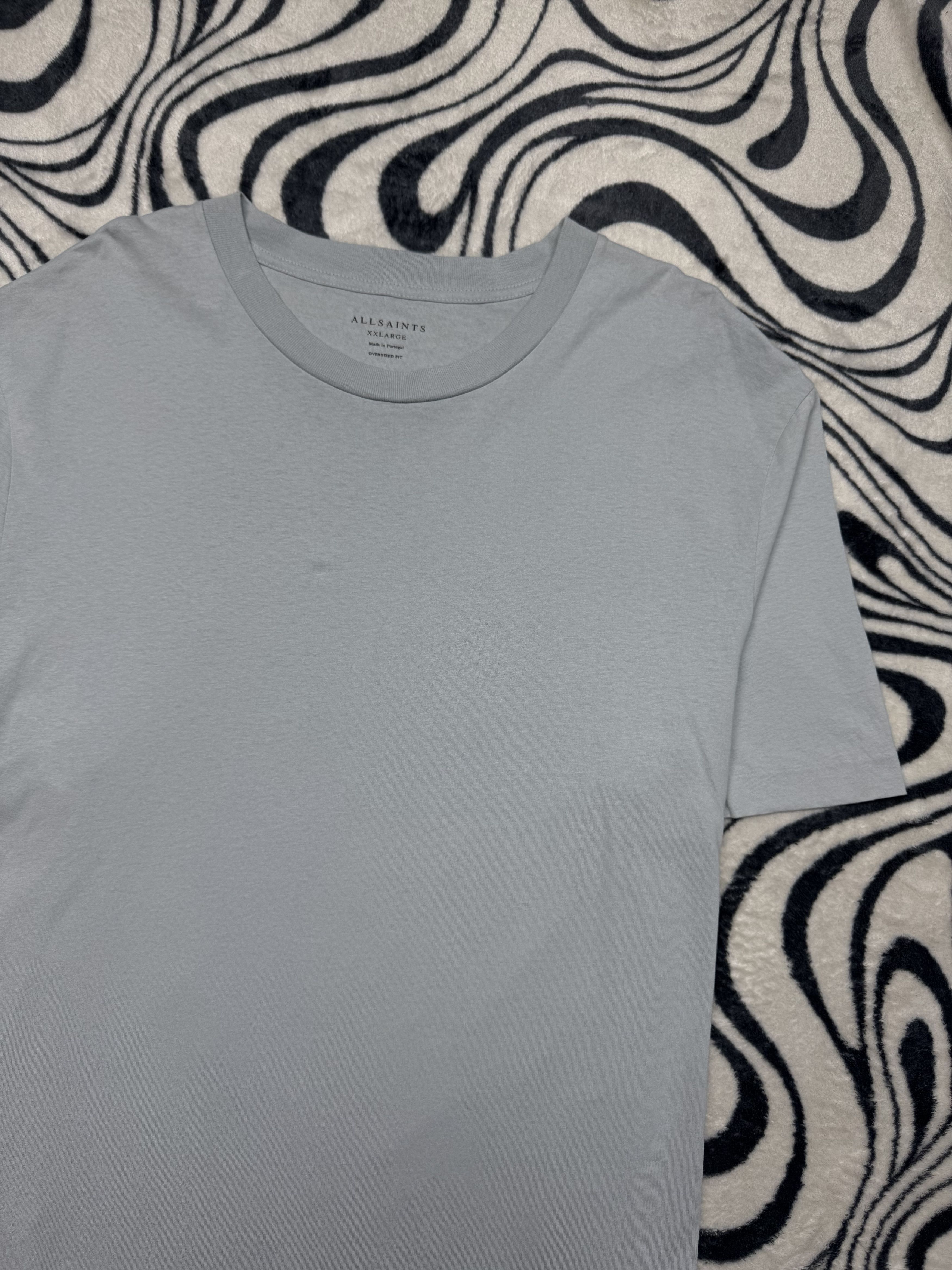 Allsaints Allsaints Mens Musica Crew Neck Oversized T-Shirt Tee Size US XXL / EU 58 / 5 - 2 Thumbnail