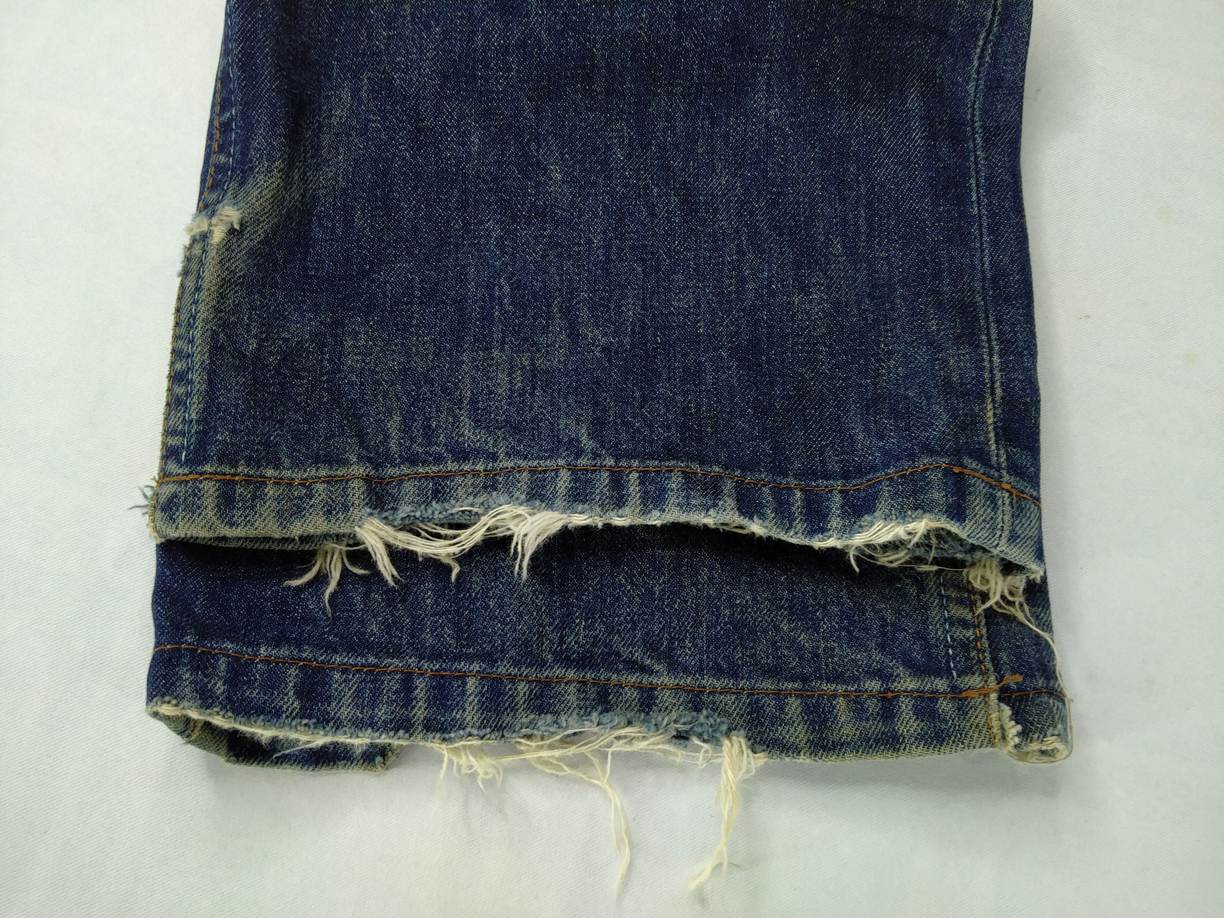 Levi's 90s Dirty Blue Vintage Levi's 506 Denim 33 x 30.5 -JN685 Size US 33 - 16 Thumbnail