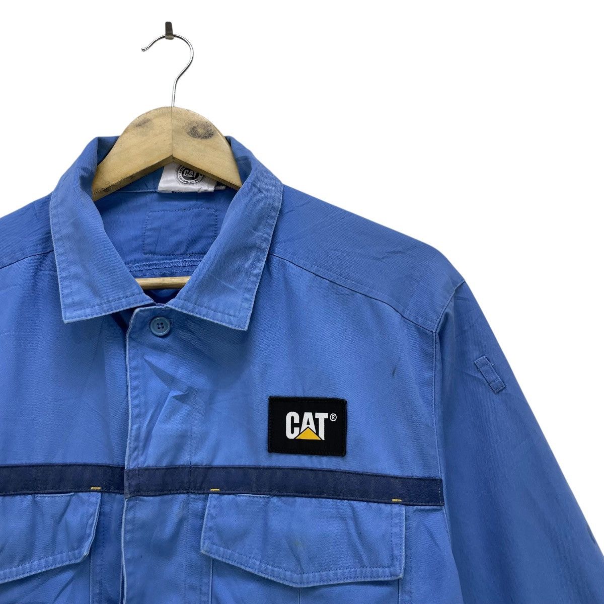 Caterpillar × Vintage 💥Vintage Cat Caterpillar Workwear Jacket Size US M / EU 48-50 / 2 - 4 Thumbnail