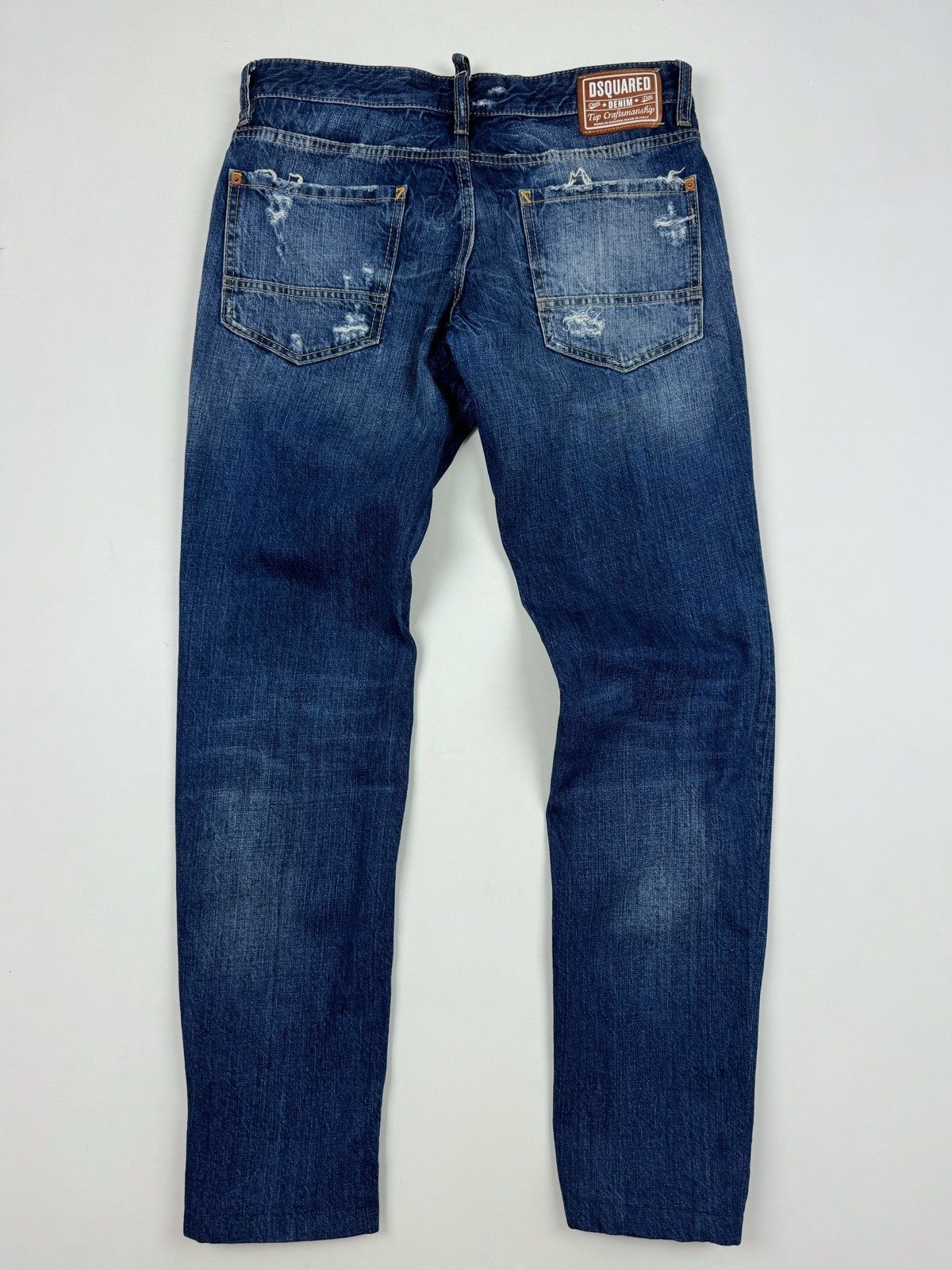 Dsquared2 Dsquared2 Anchor Distressed Jeans Made in Italy Size US 32 / EU 48 - 12 Thumbnail
