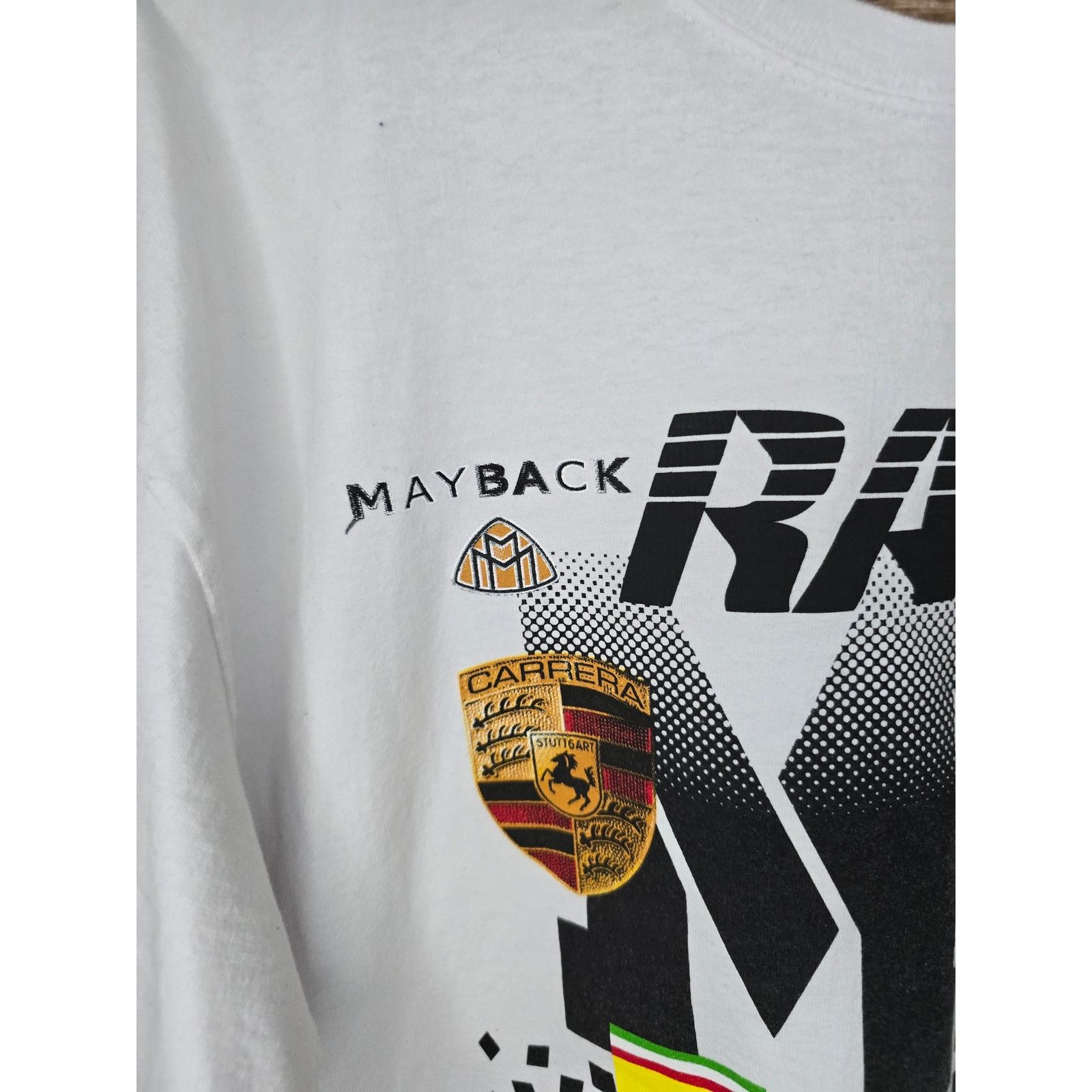 Vintage Vintage Miskeen Racing Luxury Branded XL Car Tee Y2K 00s Size US XL / EU 56 / 4 - 3 Thumbnail