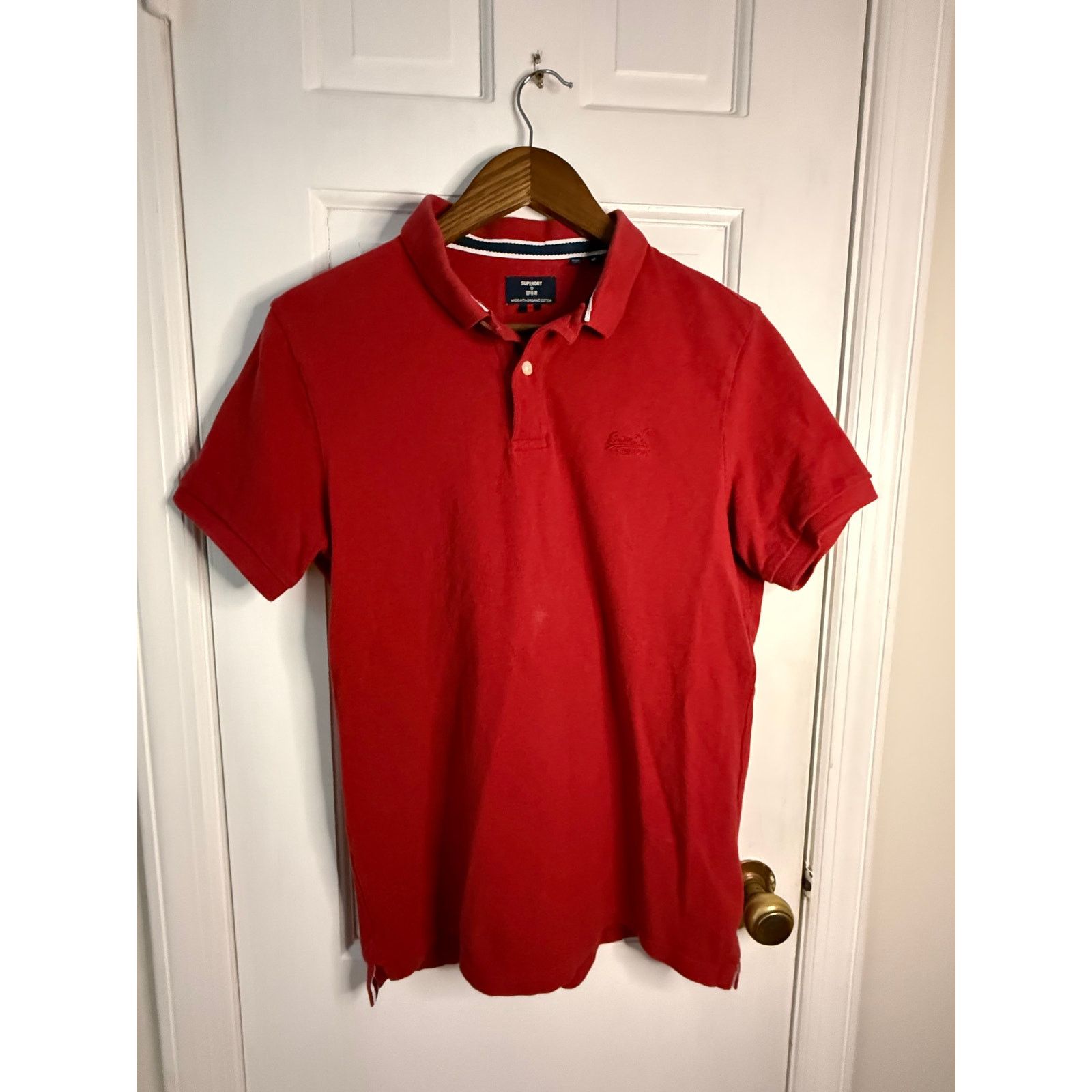 Superdry SuperDry Red Polo Medium Size US M / EU 48-50 / 2 - 2 Thumbnail