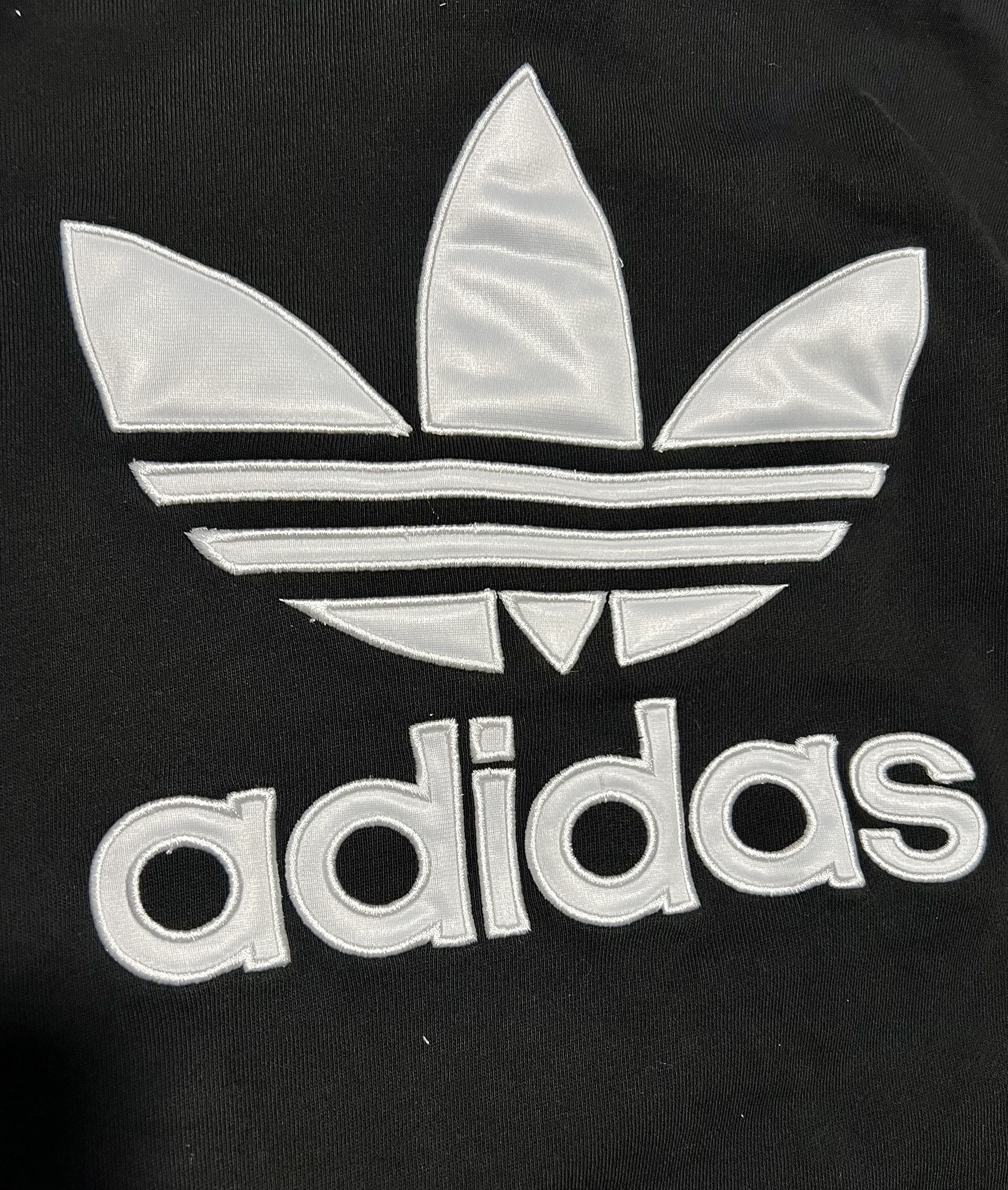 Adidas Adidas Retro Embroidered Logo Quarter Zip Long Sleeve Shirt Size US L / EU 52-54 / 3 - 5 Thumbnail