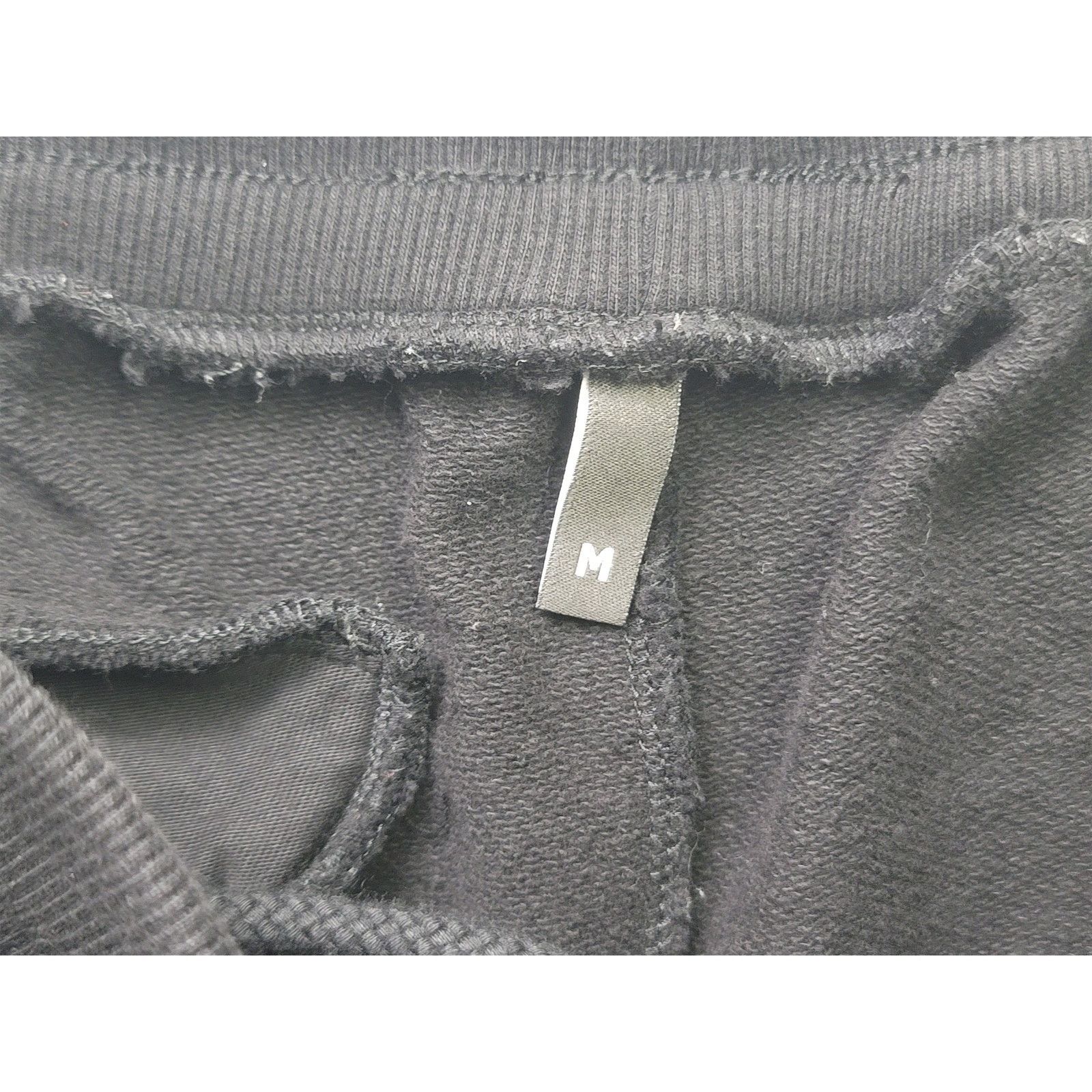 The Unbranded Brand Women Black Medium Fleece Shorts I Just Can't Stop Finessin Size 28" / US 6 / IT 42 - 6 Thumbnail