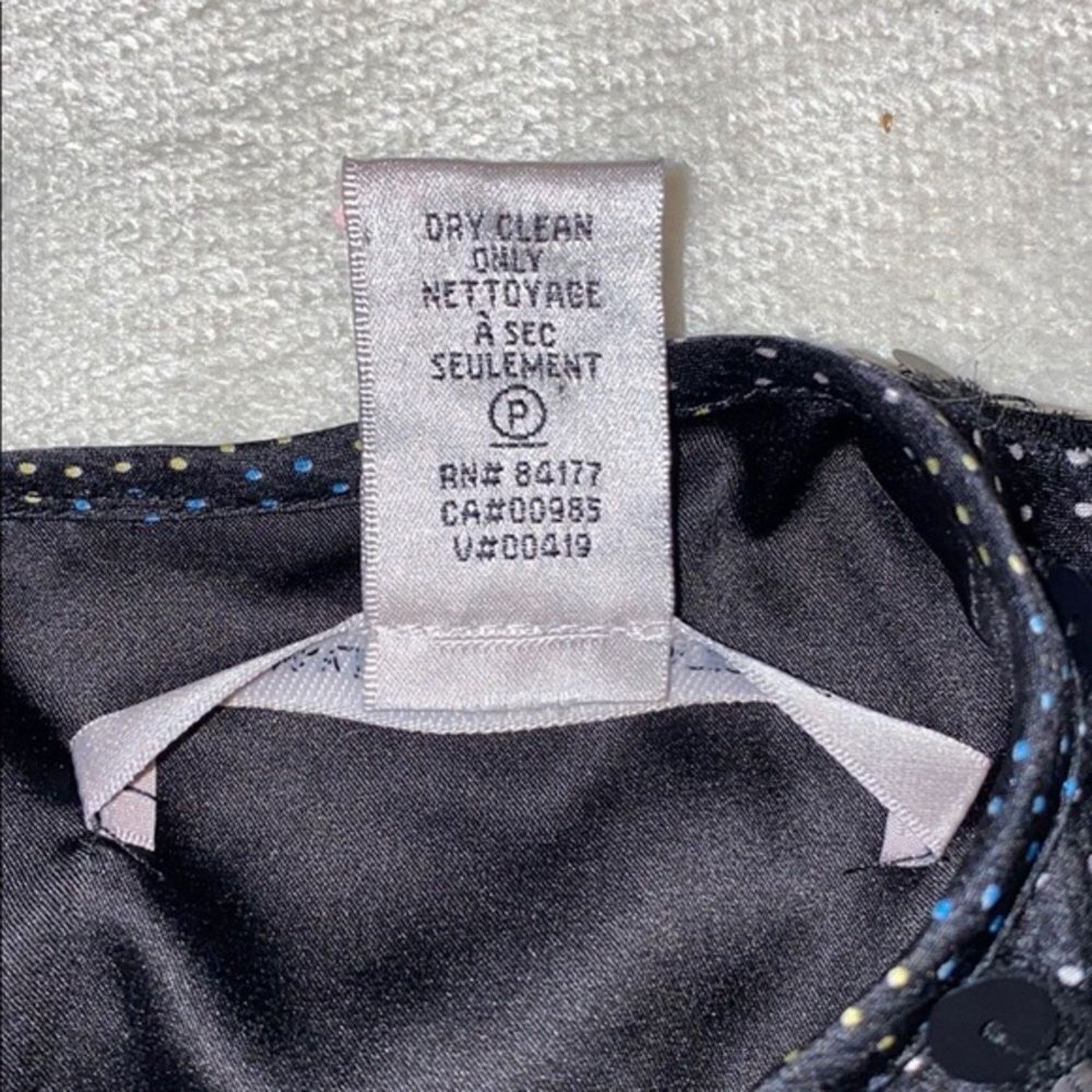 Diane von Furstenberg DVF Black Mini High Neck Sequin Dress | Sz 4 Size S / US 4 / IT 40 - 6 Thumbnail