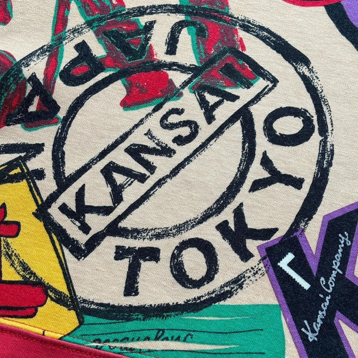 Japanese Brand × Kansai Yamamoto × Vintage Kansai 02 Kansai Yamamoto Tokyo Japan Sweatshirt Jacket Size US M / EU 48-50 / 2 - 6 Thumbnail