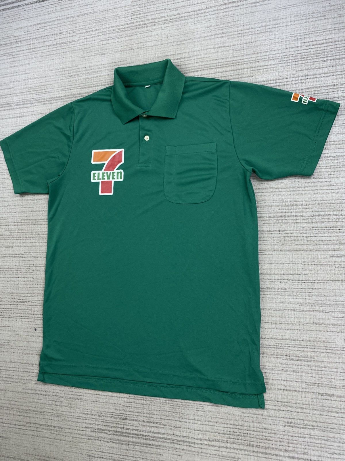 Japanese Brand × Vintage Vintage 7 Eleven Shortsleeve Polos Shirt Size US M / EU 48-50 / 2 - 4 Thumbnail