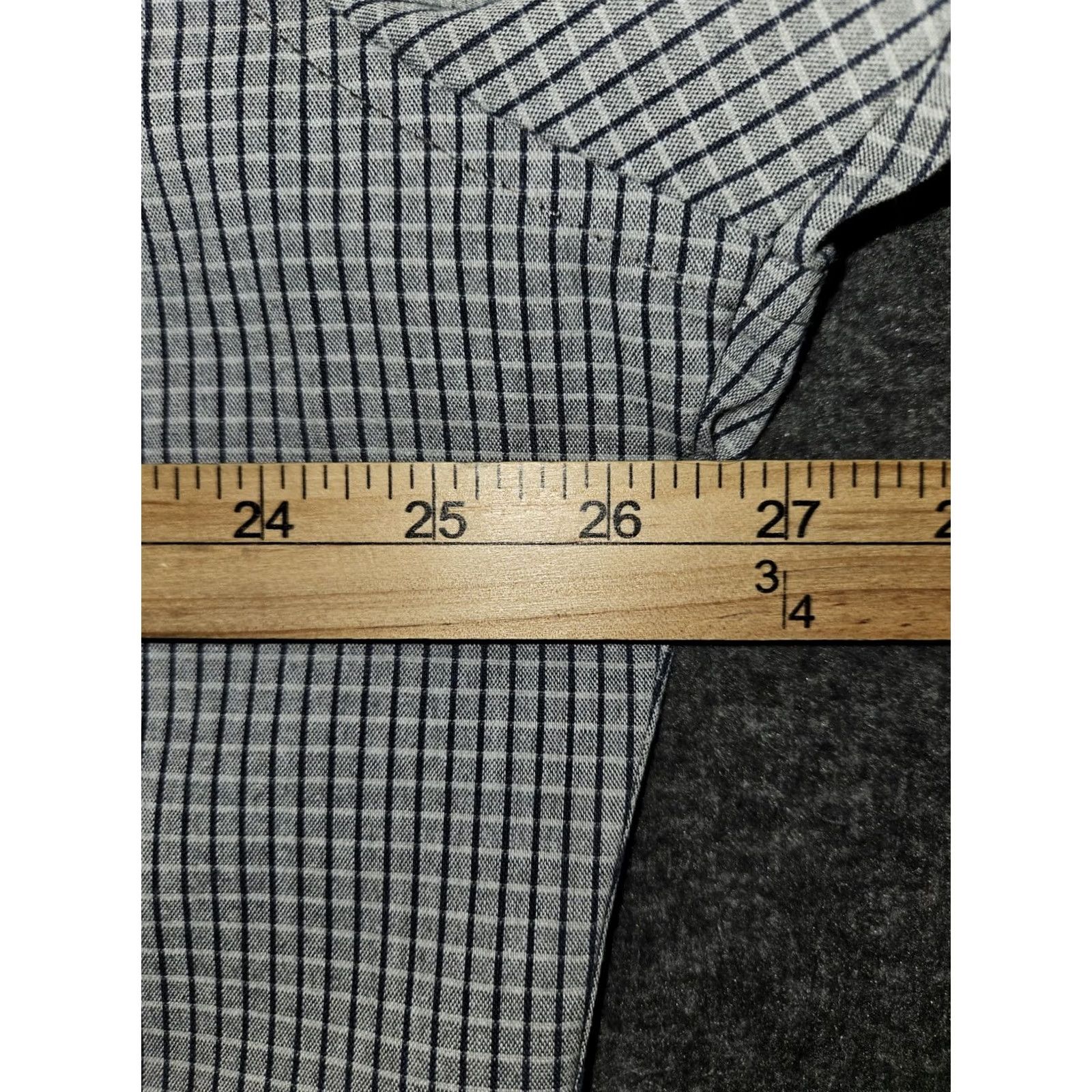 Vintage VINTAGE Flying R Ranchwear Pearl Snap Shirt Men's 18-36 Gray Long Sleeve USA Western Shirt Size US XXL / EU 58 / 5 - 4 Thumbnail
