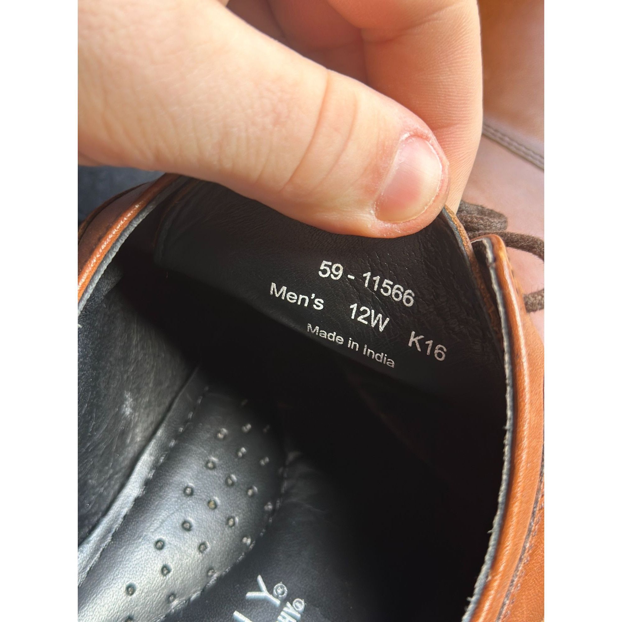 Johnston & Murphy MEN’S JOHNSTON & MURPHY DRESS SHOES BROWN STRATTON CAP TOE 1 Size US 12 / EU 45 - 11 Thumbnail