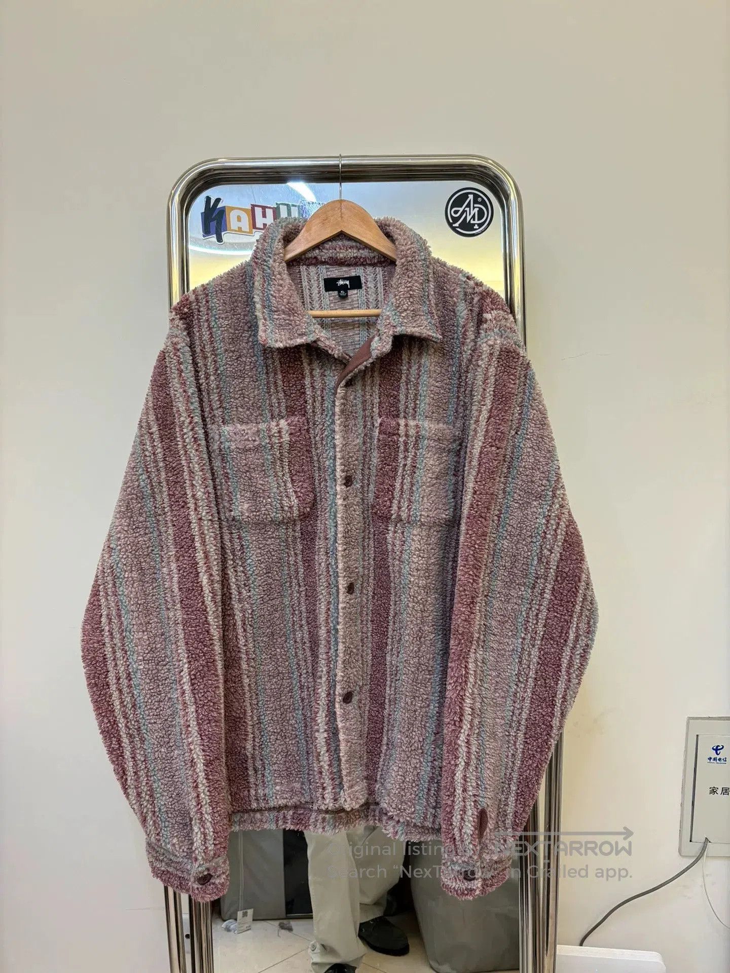Stussy Stussy 2023 AW Fleece Jacket. Size US XL / EU 56 / 4 - 1 Thumbnail