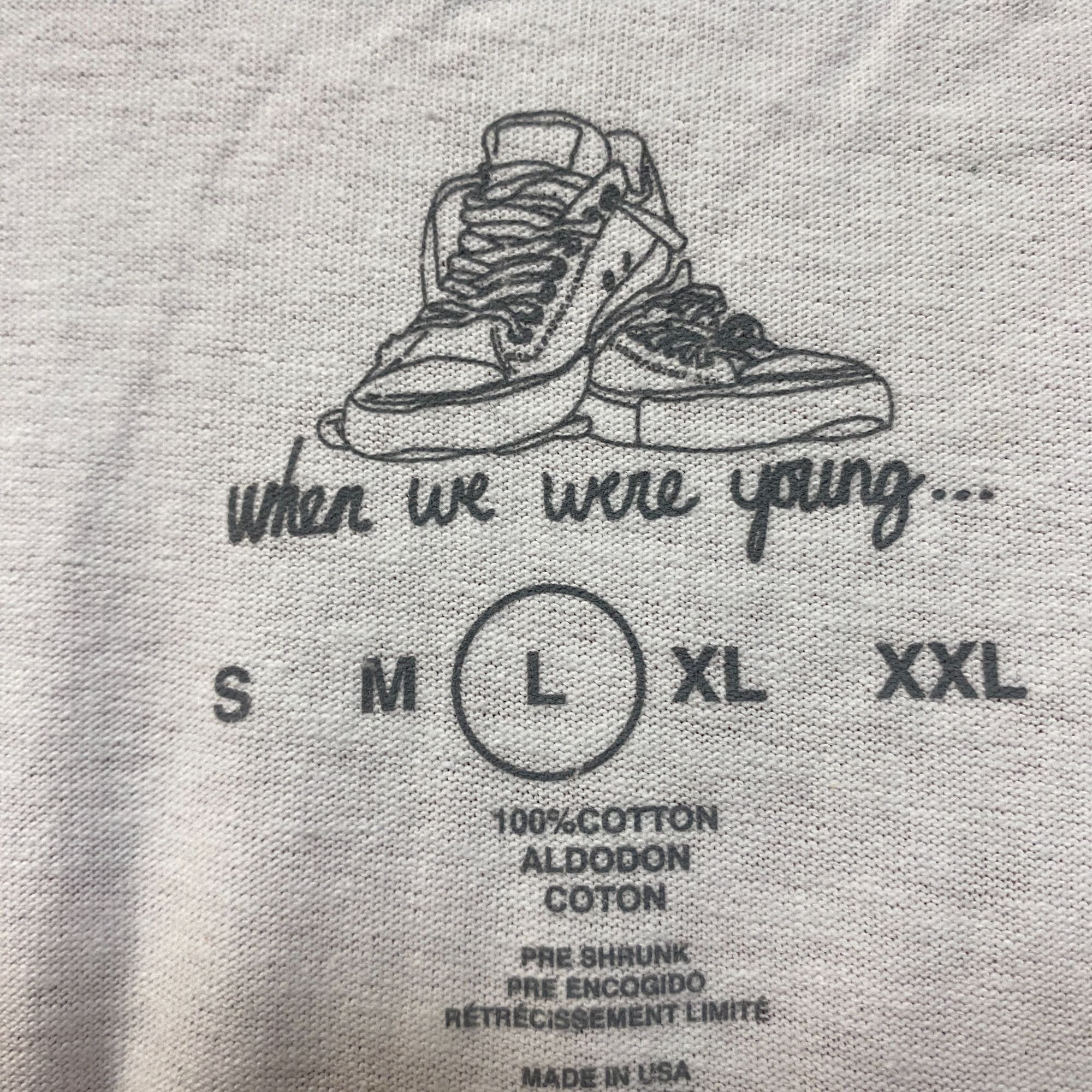 Other When We Are Young Notebook Tshirt size large Size US L / EU 52-54 / 3 - 4 Thumbnail