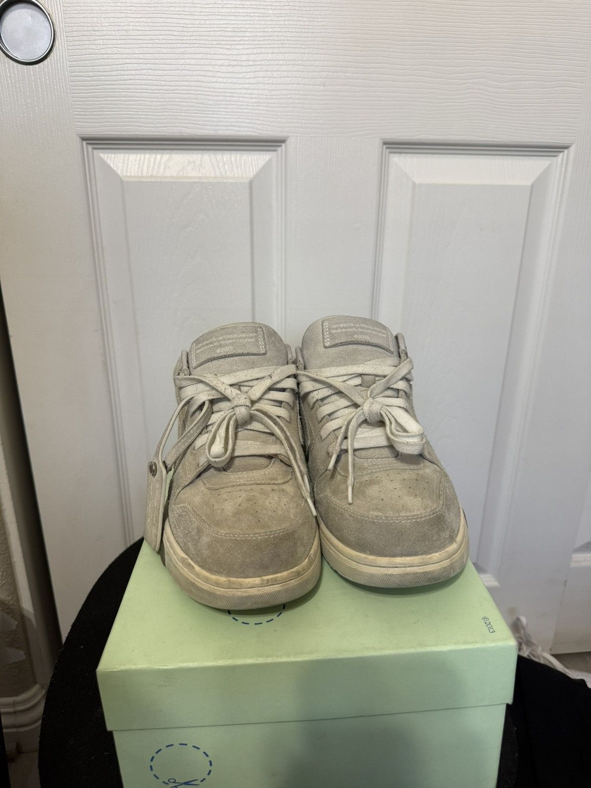Off-White ‘Out of office’ off-white curb sneaker Size US 10 / EU 43 - 2 Thumbnail