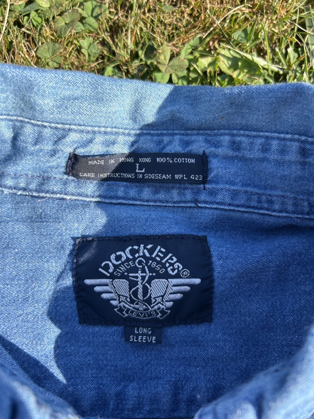 Dockers Dockers Denim Style Jean Shirt Size US L / EU 52-54 / 3 - 4 Thumbnail