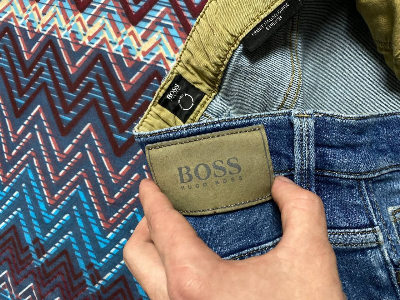 Hugo Boss × Vintage Hugo Boss Vintage Mens Denim Pants Jeans Size US 33 - 5 Thumbnail