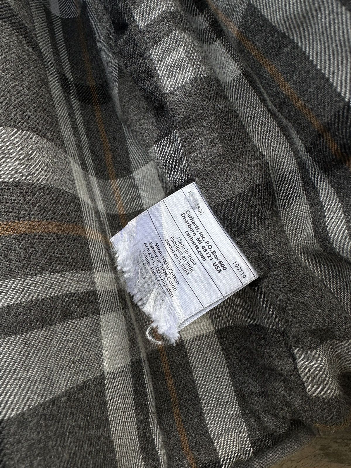 Carhartt × Vintage Vintage 90s Carhartt Heavy Overshirt Jacket Size US L / EU 52-54 / 3 - 10 Thumbnail