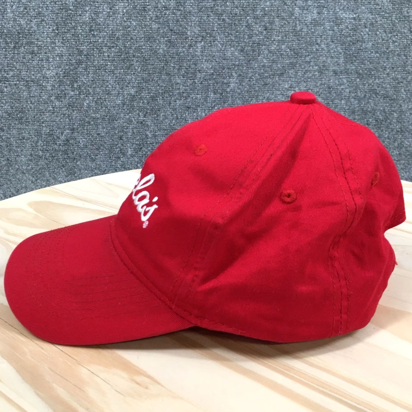 Vintage Cabelas Cap Mens One Size Red Baseball Unisex Adjustable Curved Brim Embroidered Logo Size ONE SIZE - 5 Thumbnail