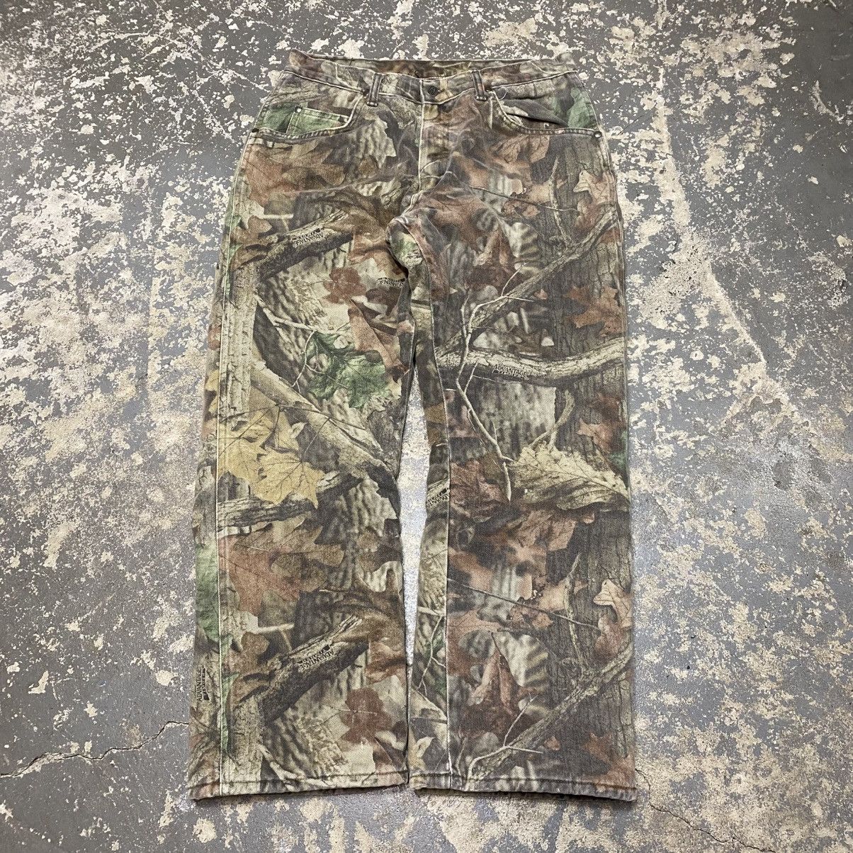Realtree × Vintage Vintage Wrangler Camo Insulated Denim Camo Baggy Pants Camo Size US 32 / EU 48 - 12 Thumbnail