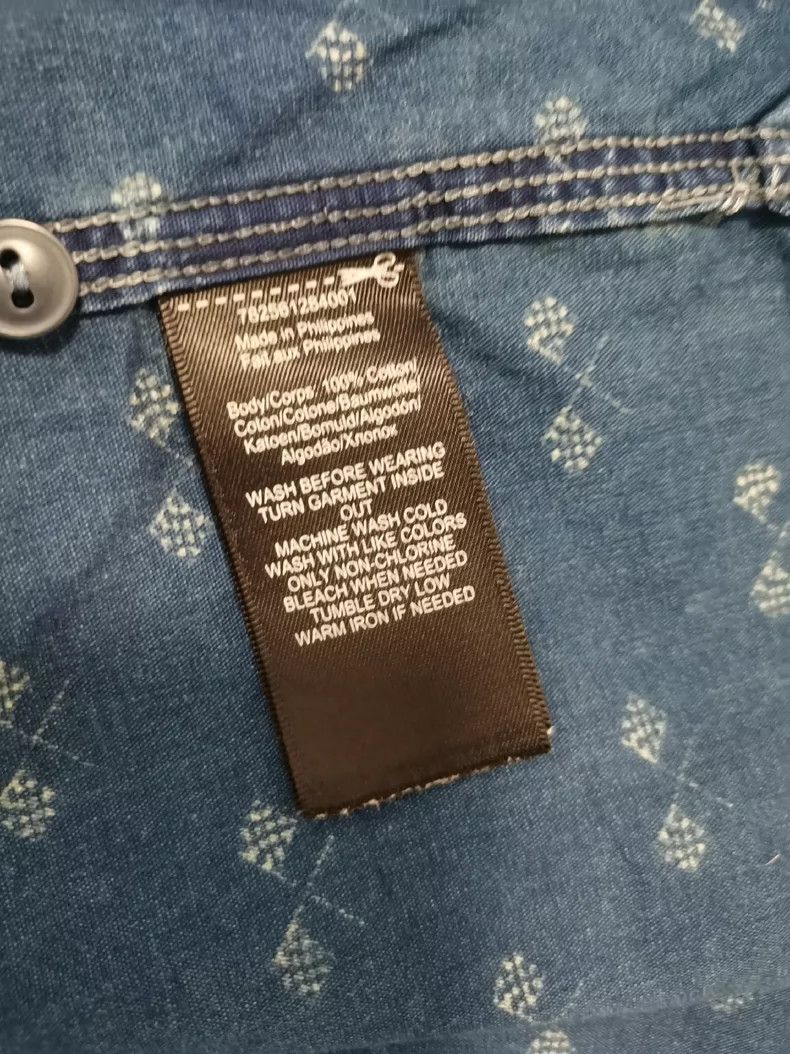 RRL Ralph Lauren RRL Ralph Lauren Blue dyed old shirt Size US S / EU 44-46 / 1 - 5 Thumbnail