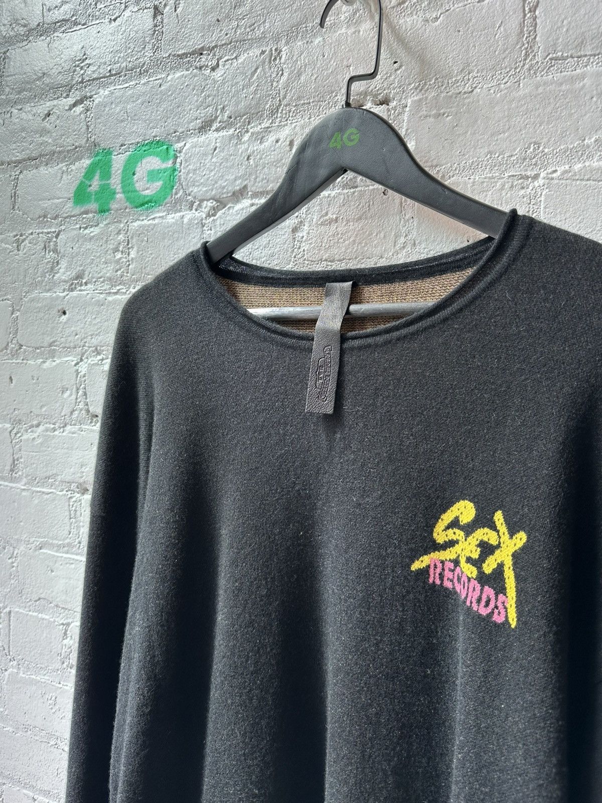 Chrome Hearts CHROME HEARTS CASHMERE SEX RECORDS SWEATER Size US L / EU 52-54 / 3 - 3 Thumbnail