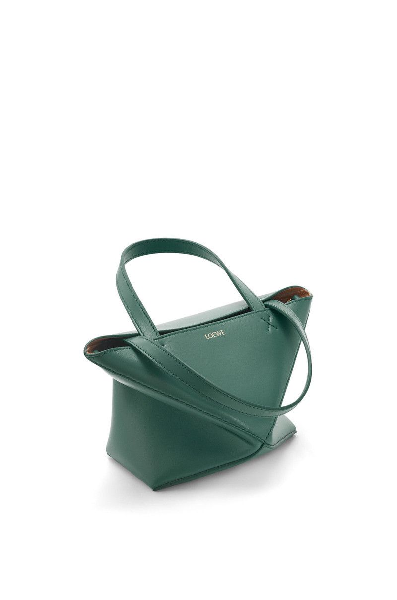 Loewe o1in1g0426 Size: OS/ Puzzle Fold Mini Tote Bag in Vetiver Size ONE SIZE - 3 Thumbnail