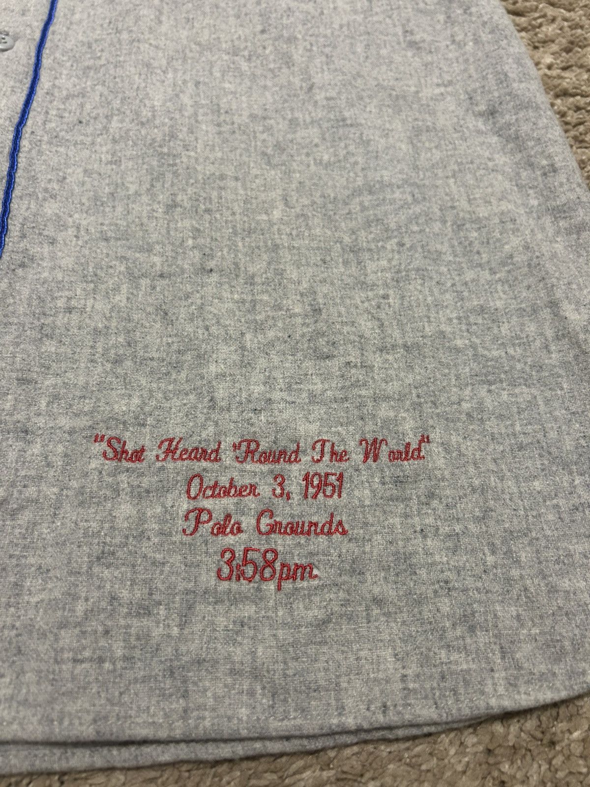 Mitchell & Ness Dodgers/Giants Mitchell & Ness - Cream & Gray XL Size US XL / EU 56 / 4 - 5 Thumbnail