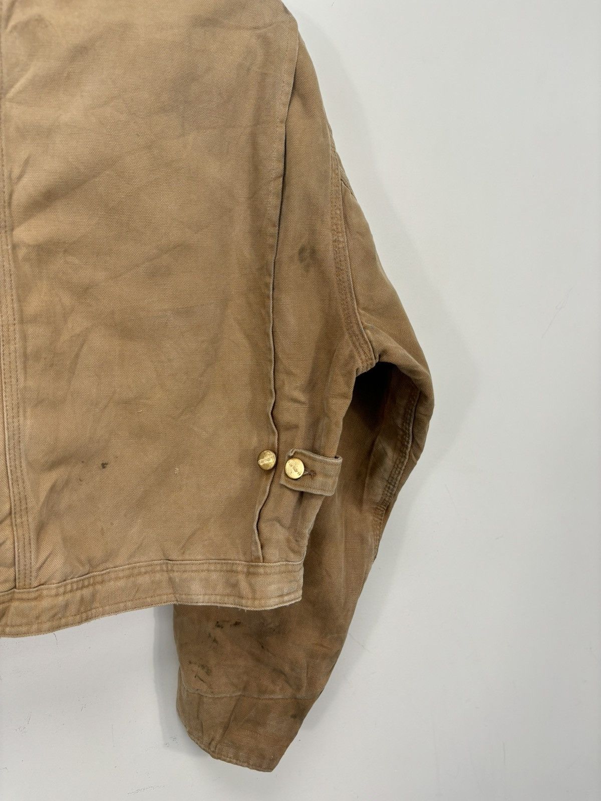 Carhartt Vintage 90s Carhartt USA Made Y2K Work Boxy Cropped Jacket Size US M / EU 48-50 / 2 - 18 Thumbnail