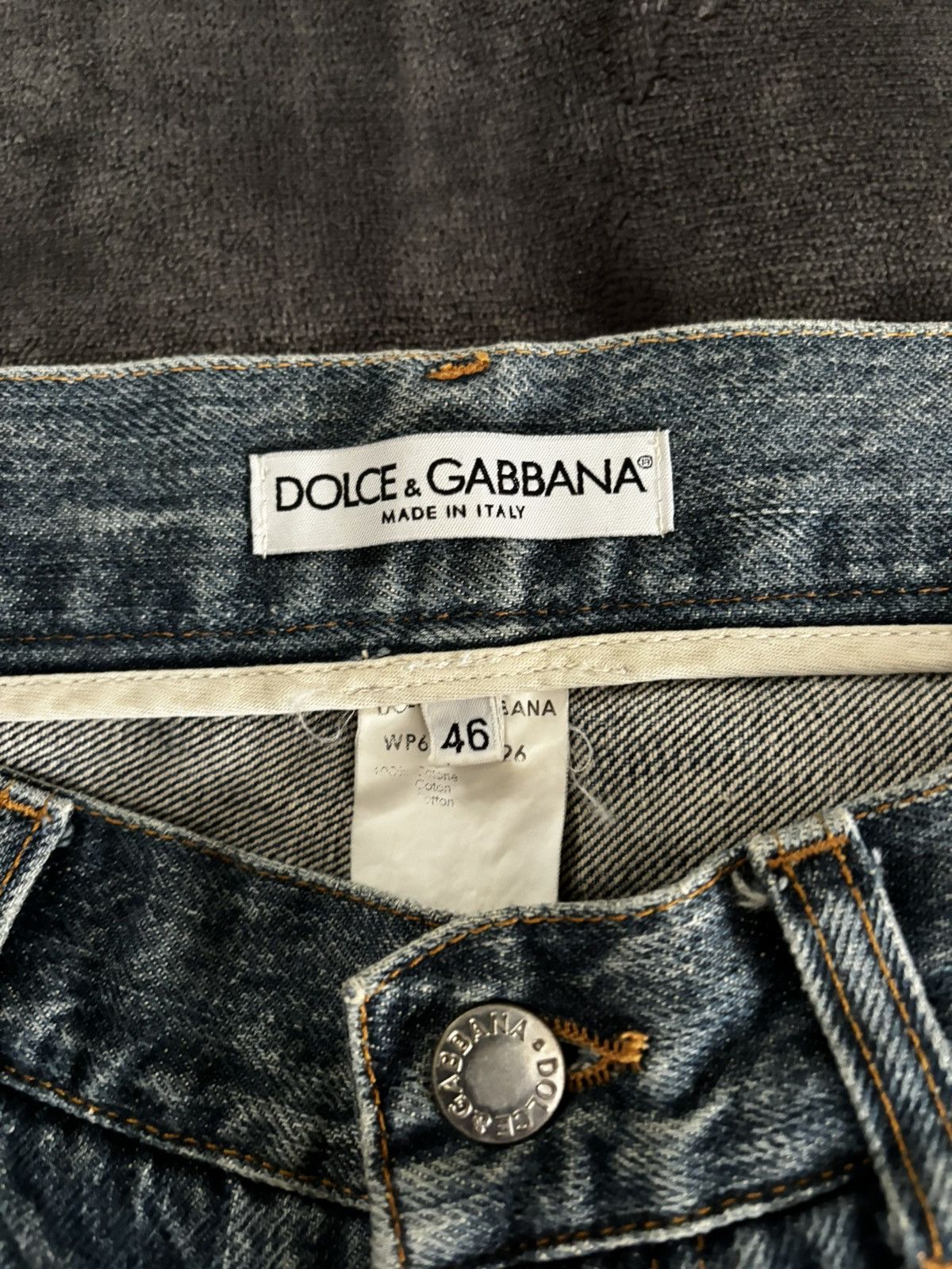 Dolce & Gabbana Vintage dolce & gabbana denim Size US 30 / EU 46 - 2 Thumbnail