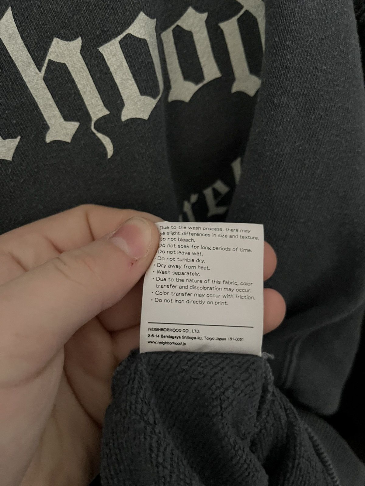 Neighborhood Rare Neighborhood Washed Hoodie y2K Size US S / EU 44-46 / 1 - 8 Thumbnail