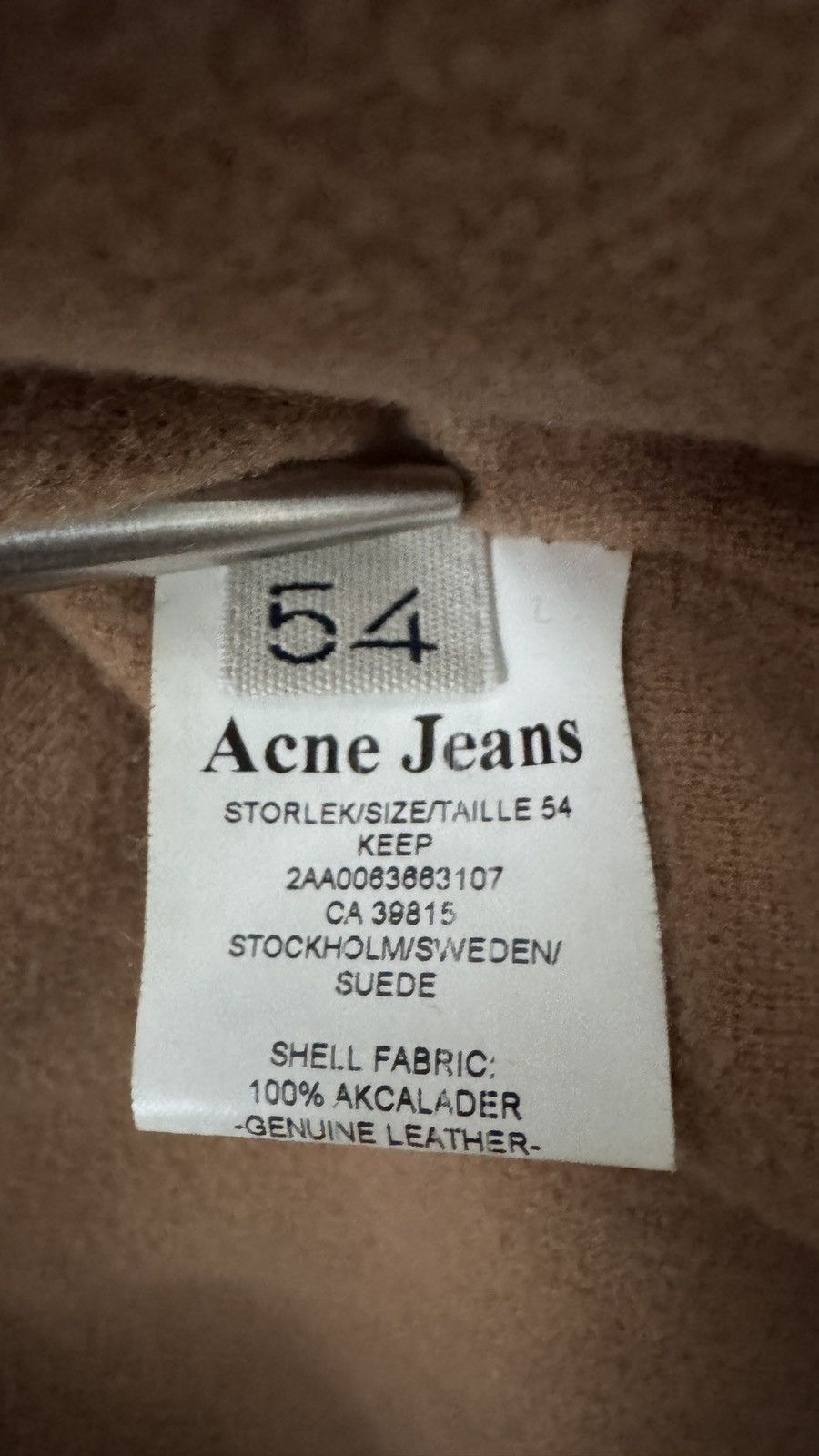 Acne Studios Acne Jeans Leather Jacket Size US M / EU 48-50 / 2 - 7 Thumbnail