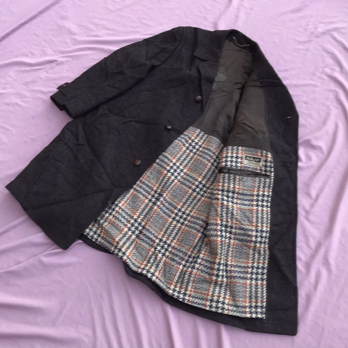 Other HEAVY TWEED thick wool German over coat Size US M / EU 48-50 / 2 - 11 Thumbnail
