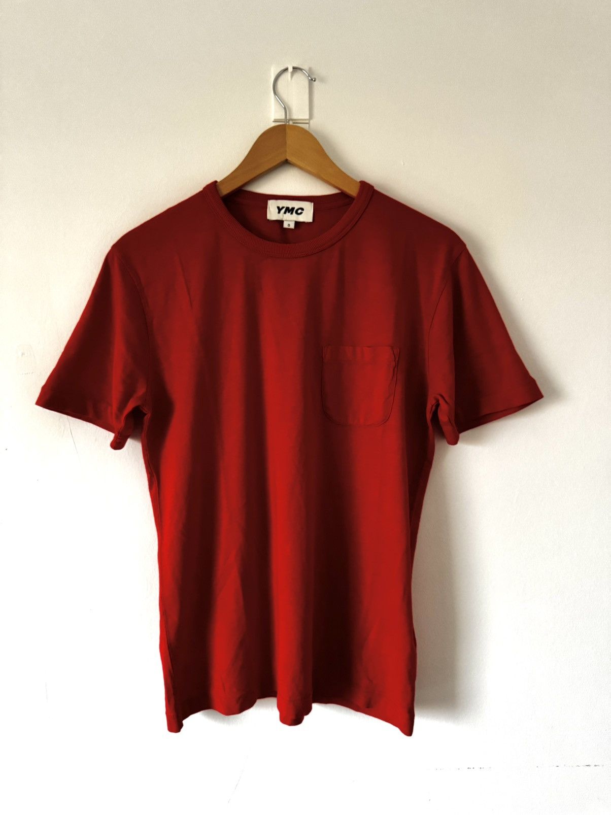 YMC YMC red orange cotton t-shirt S Size US S / EU 44-46 / 1 - 1 Thumbnail